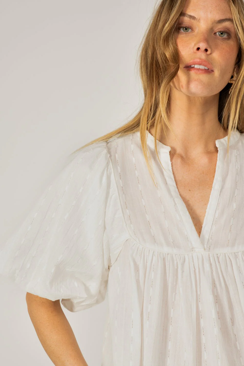 Blouse Flores - Natural White - Image 3