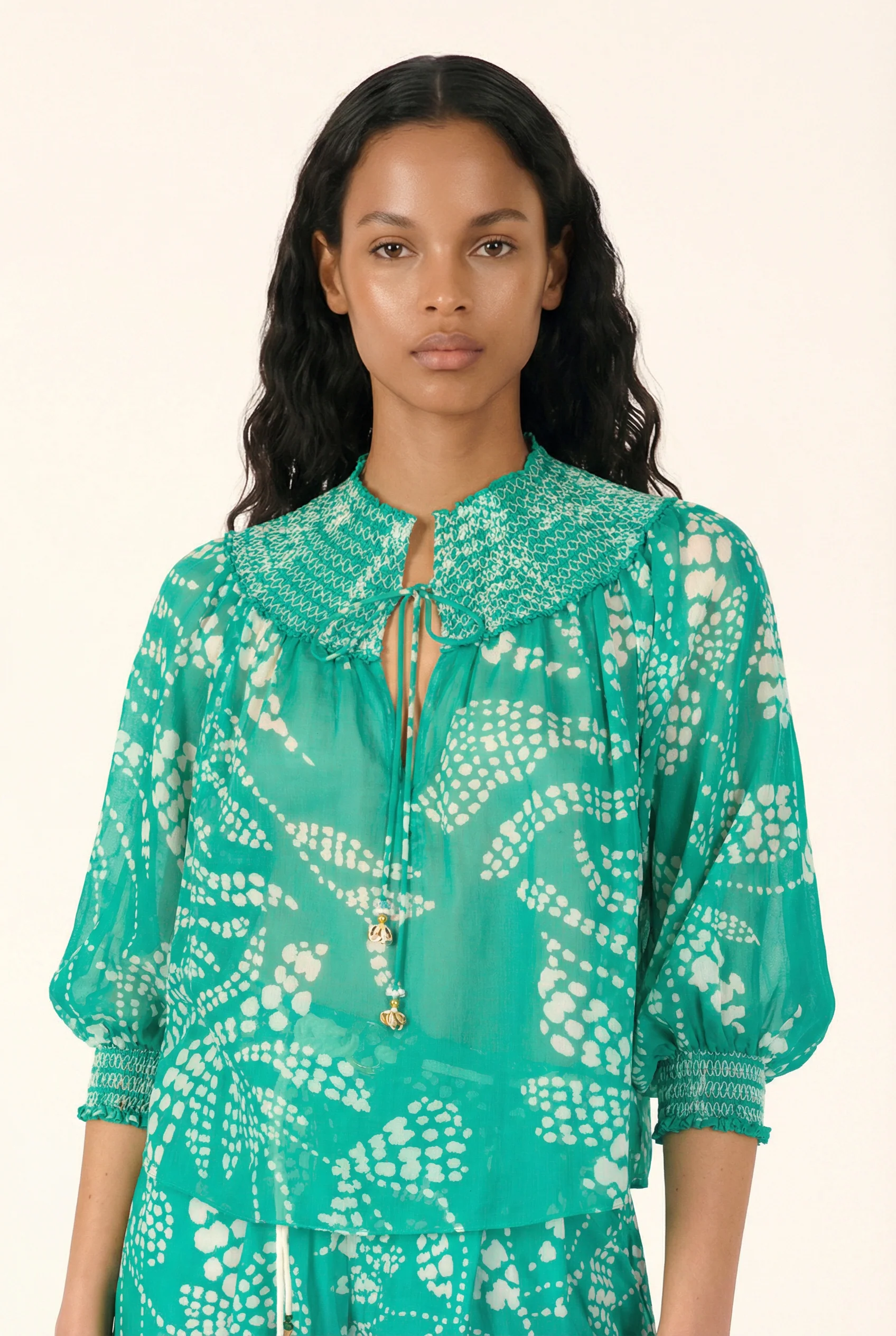 Blouse Ysee - Mint Austral - Image 3