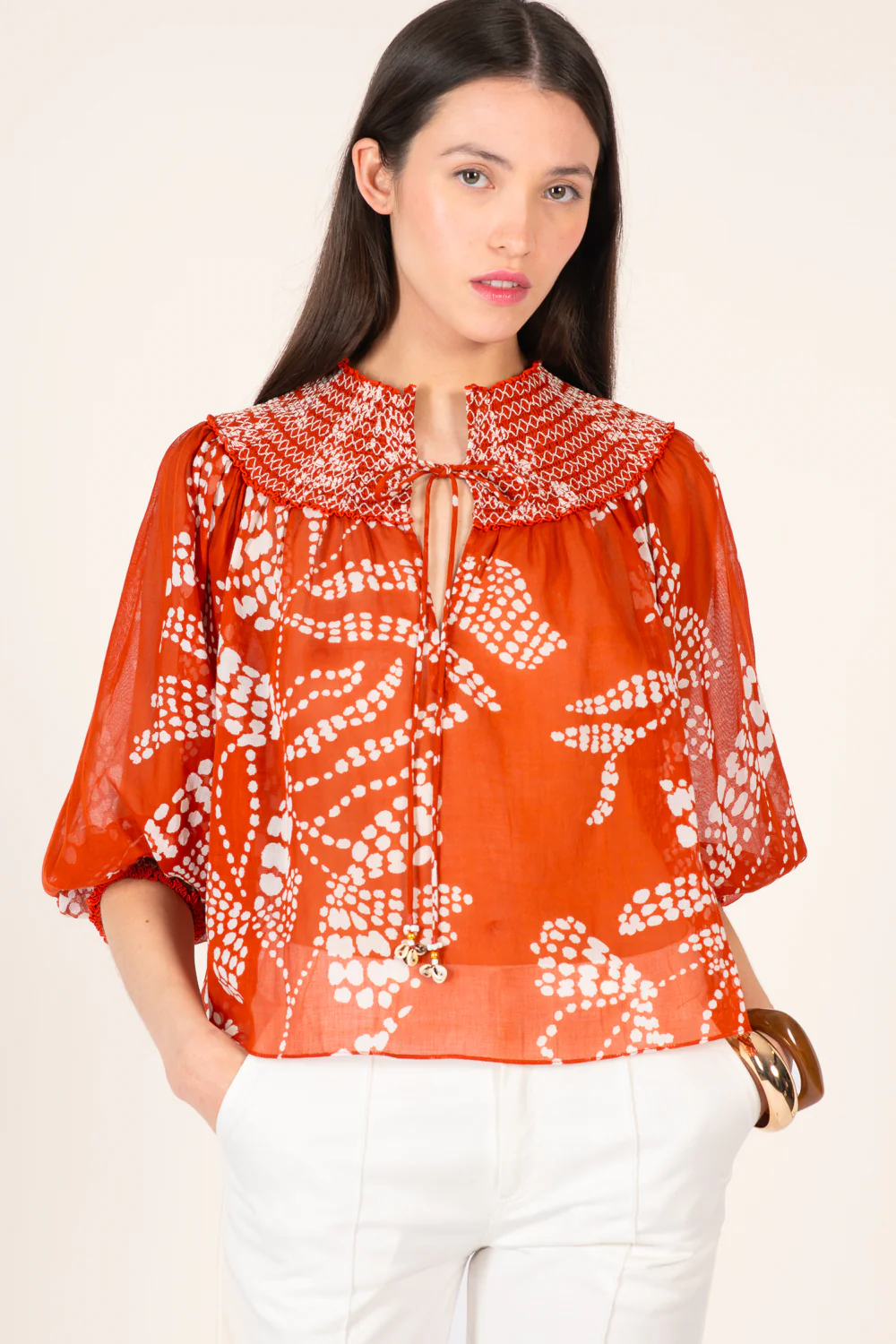 Blouse Ysee - Paprika Austral