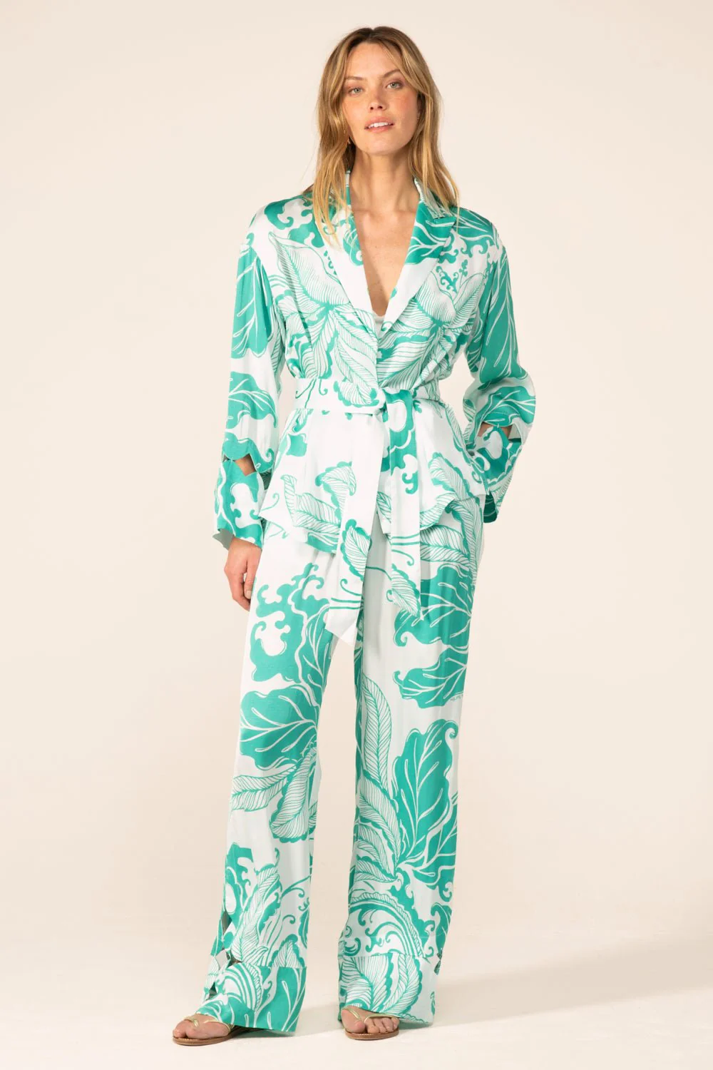 Jacket June - Green Reef Wave - Image 4