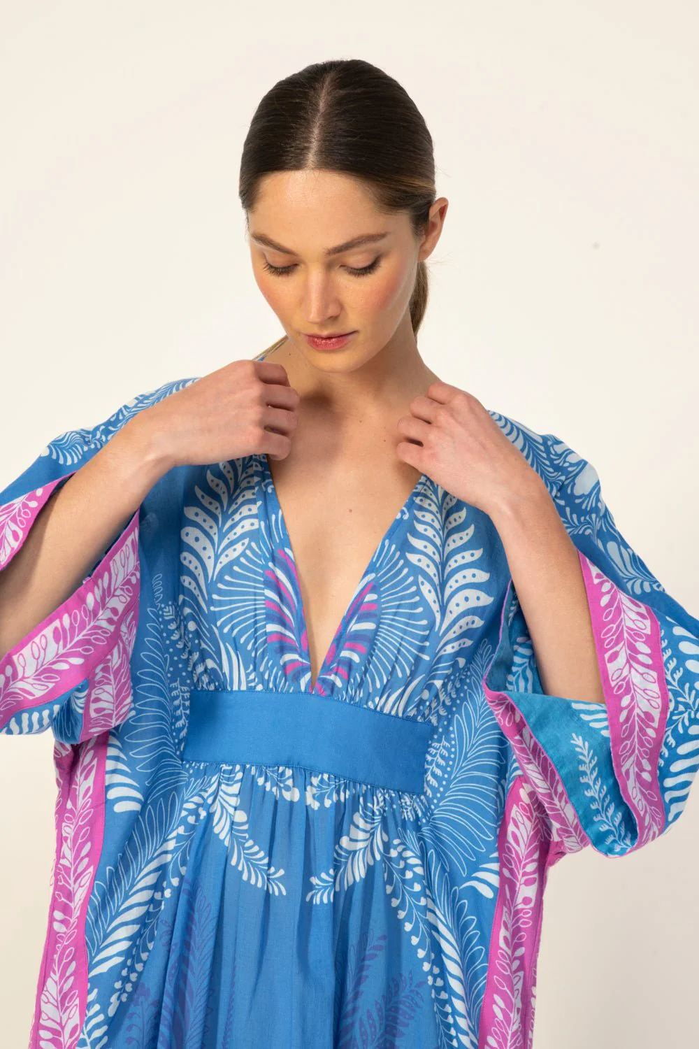 Kaftan Sol - Blue Oolong - Image 2