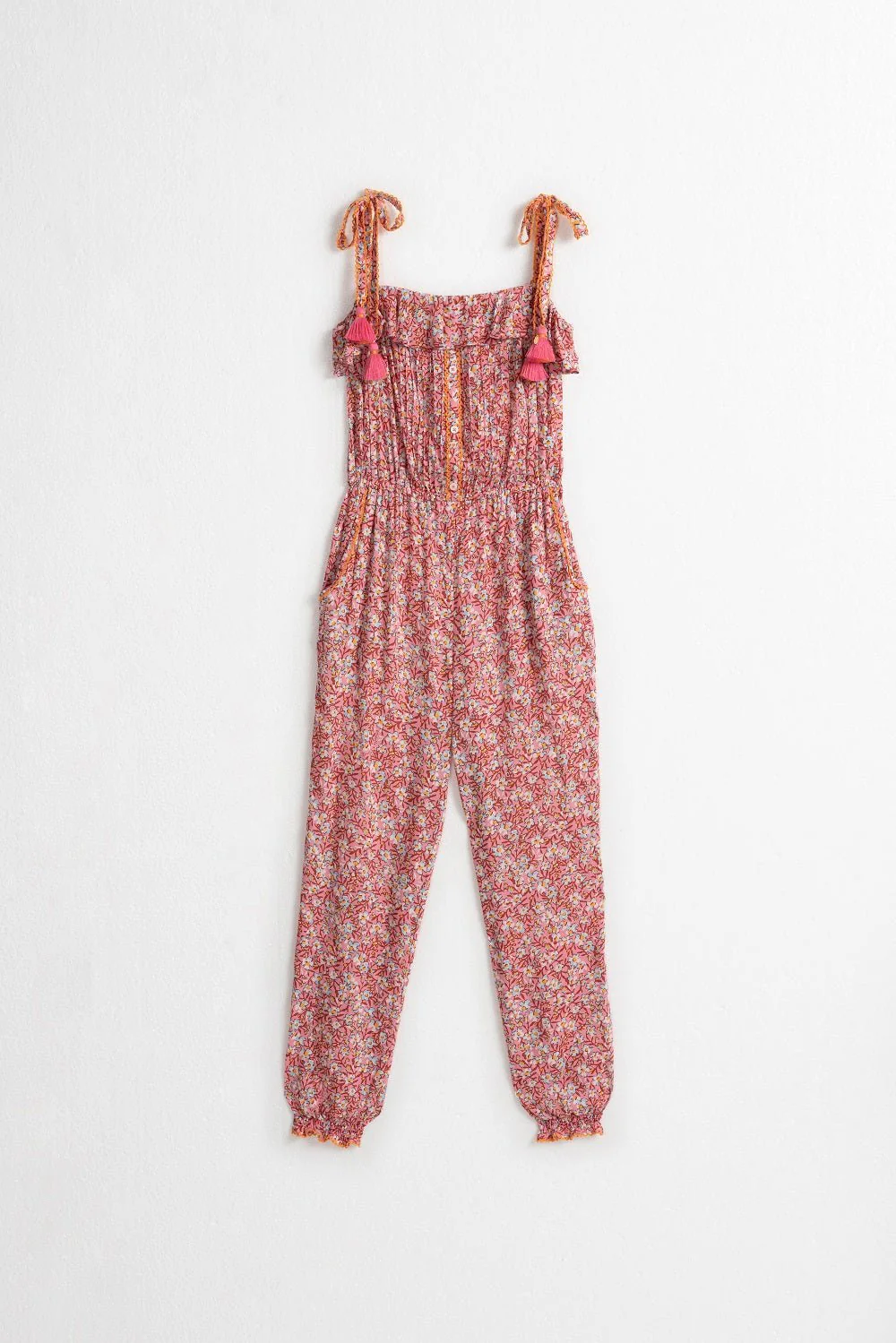 Kids Long Jumpsuit Astra - Light Pink Paquerette