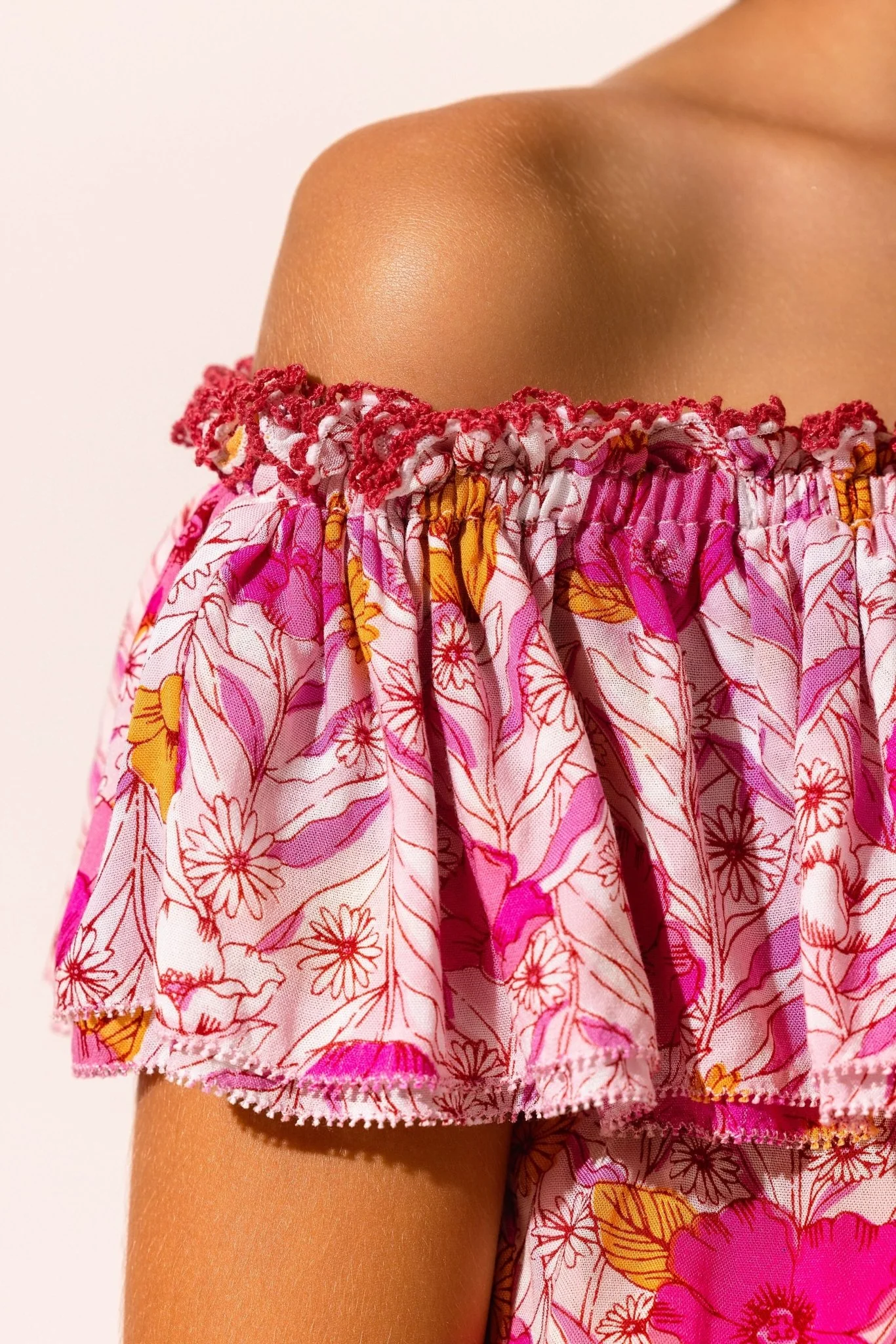 Kids Mini Dress Bella - Pink Petunia - Image 4