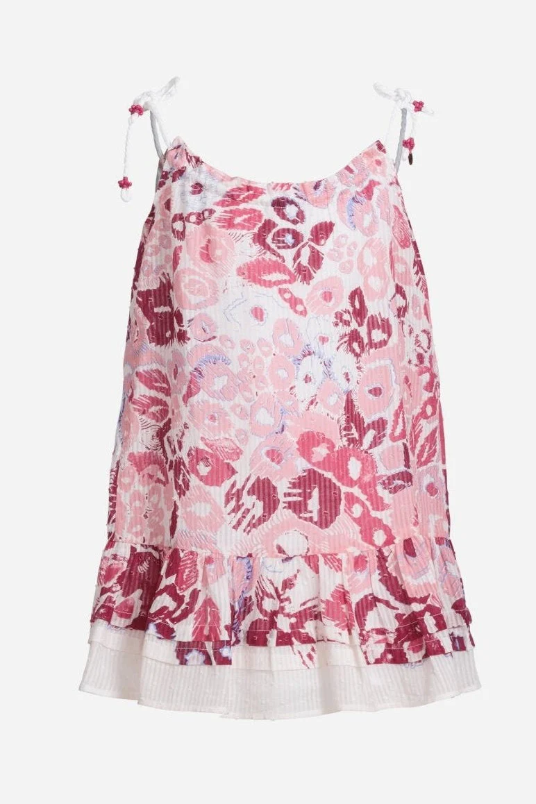 Mini Dress Billie for girls - Pink Pencilleo