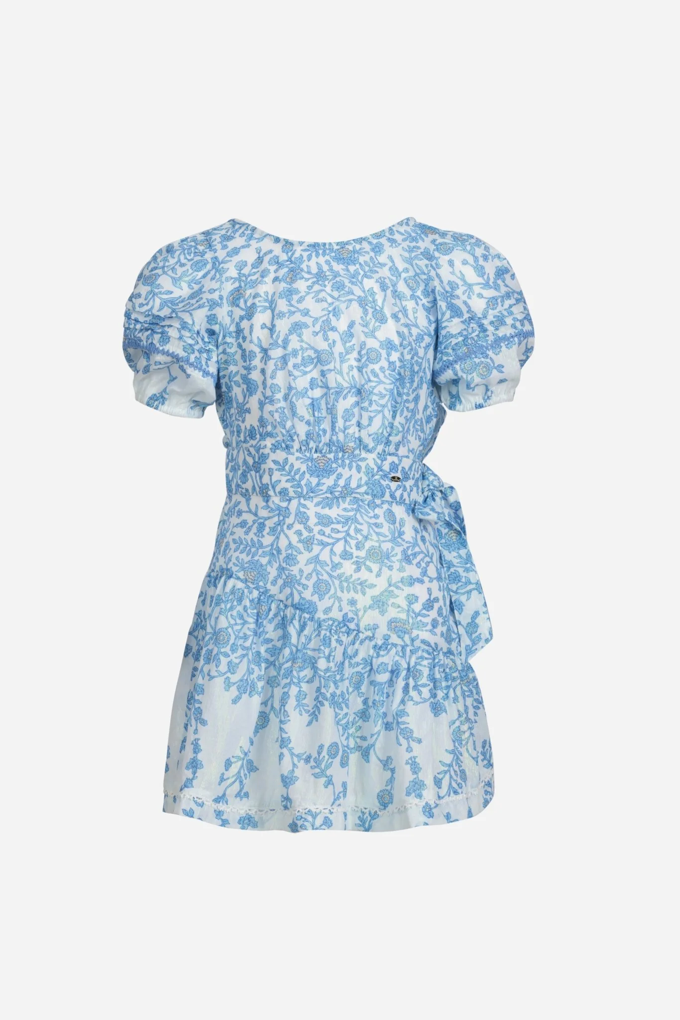 Mini Dress Chantal for girls - Blue Lazuli