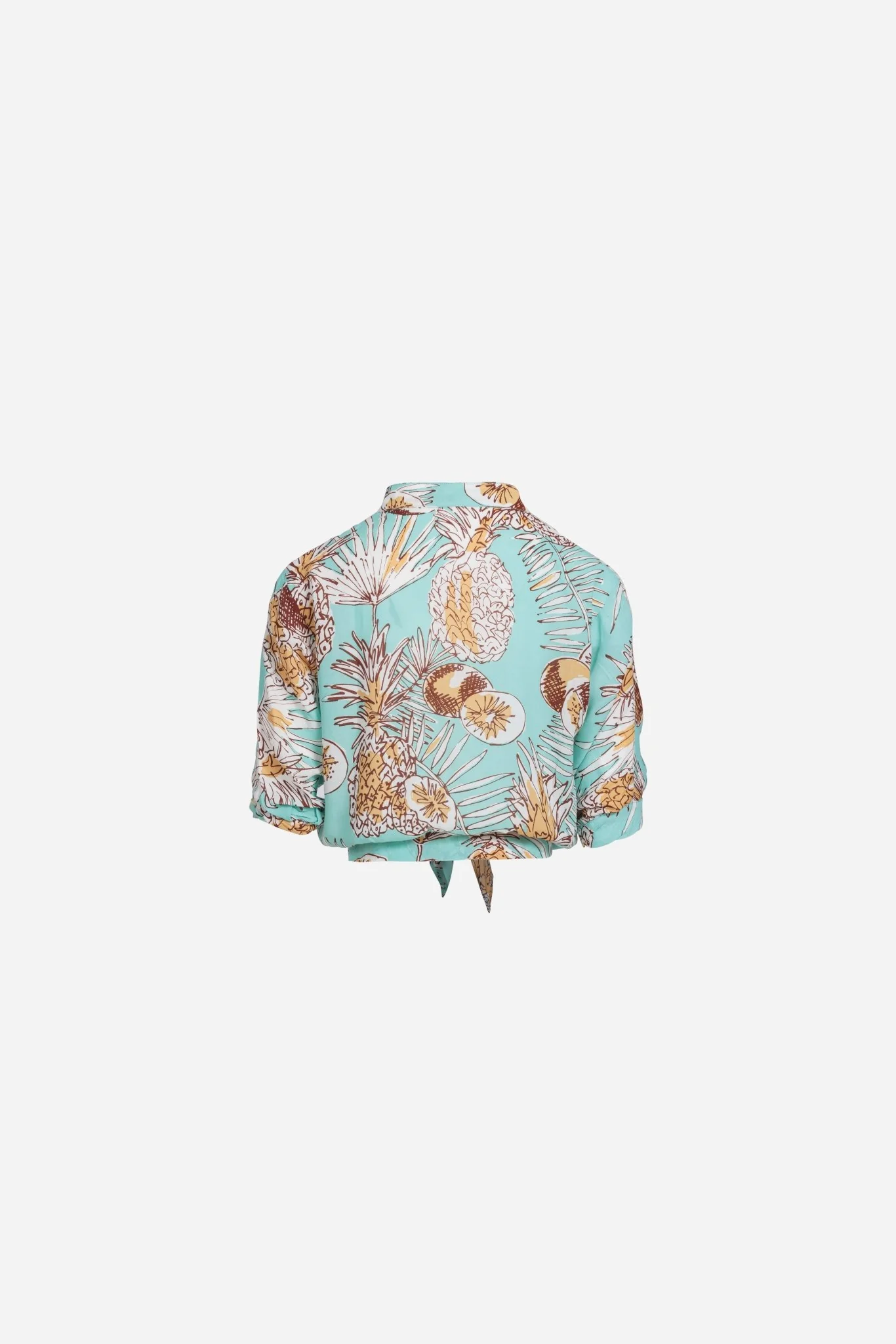 Shirt Azia for girls - Mint Karibia - Image 2
