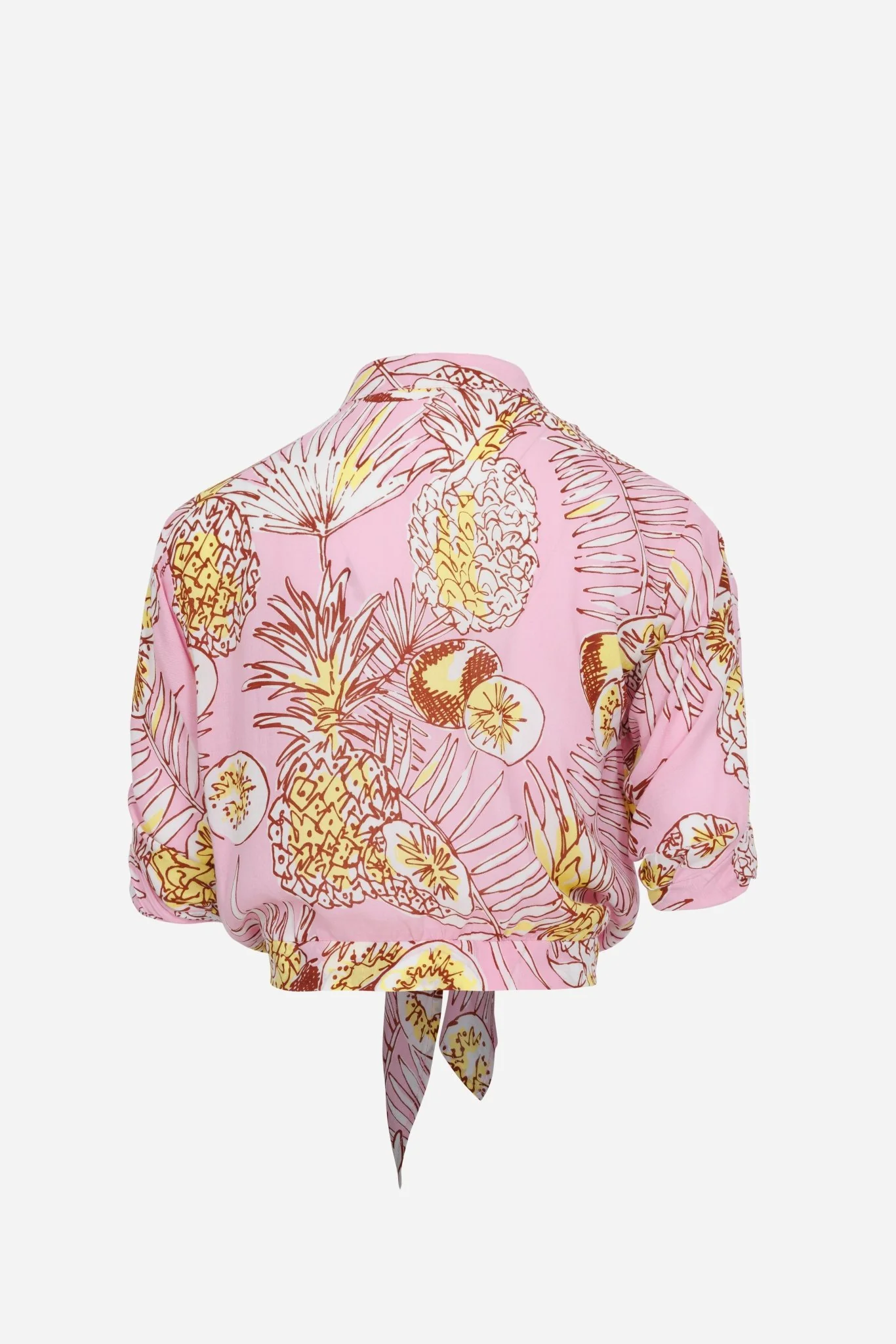 Shirt Azia for girls - Pink Karibia - Image 2