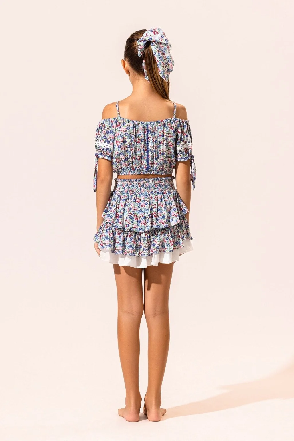 Kids Top Bonny  - Blue Jardin - Image 3
