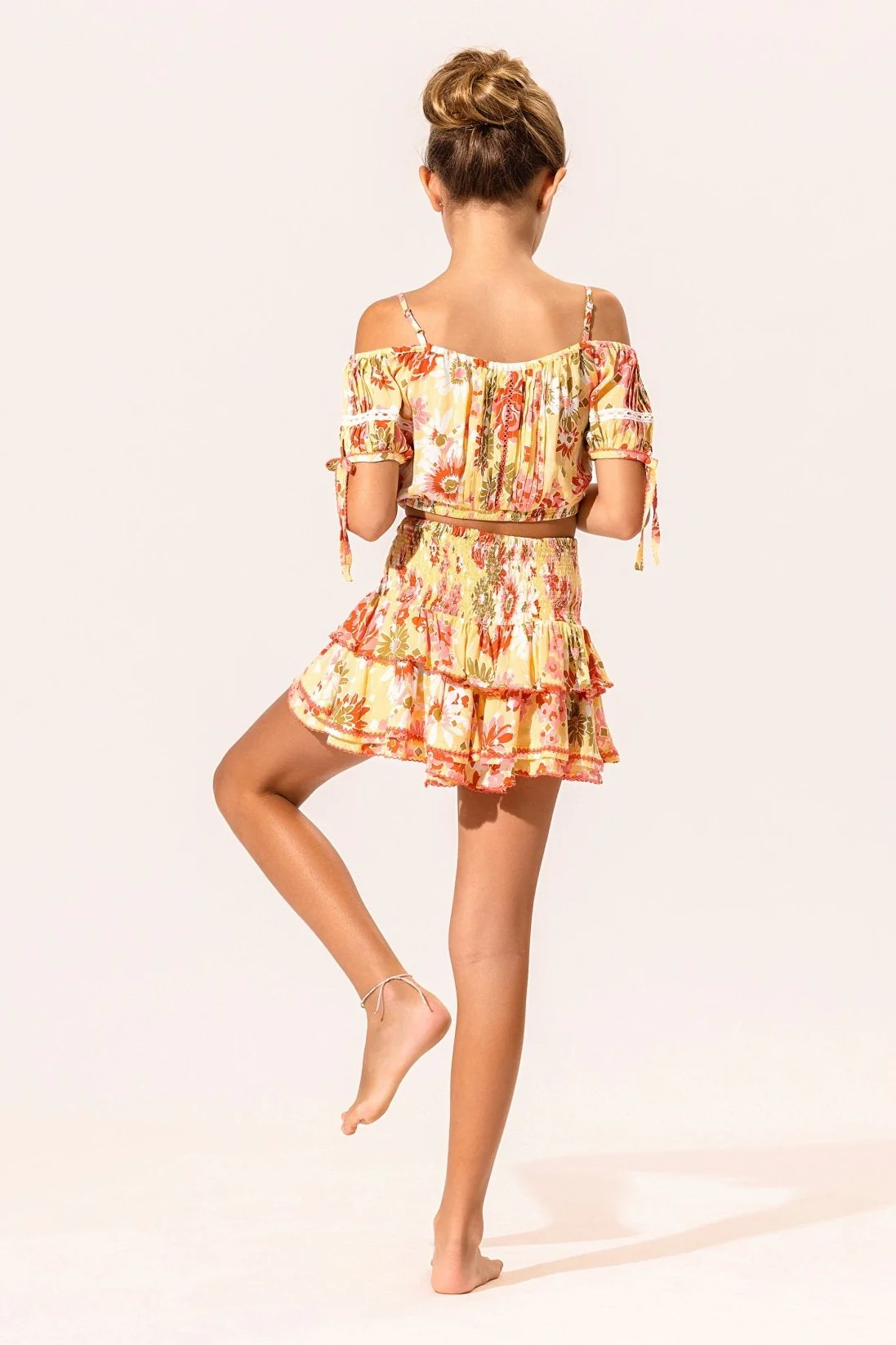Kids Top Bonny - Yellow 90'S - Image 3