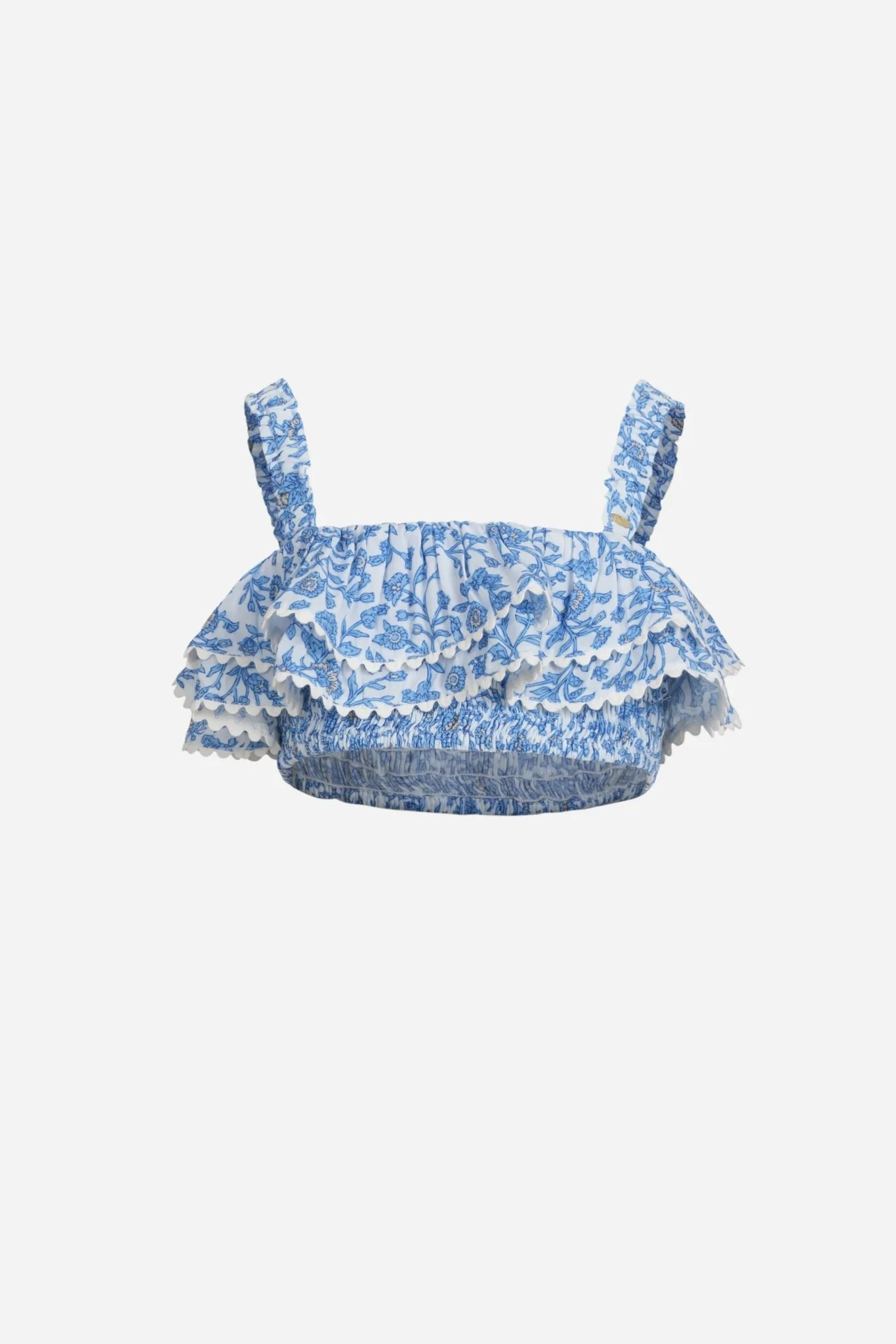 Top Chiara for girls - Blue Lazuli