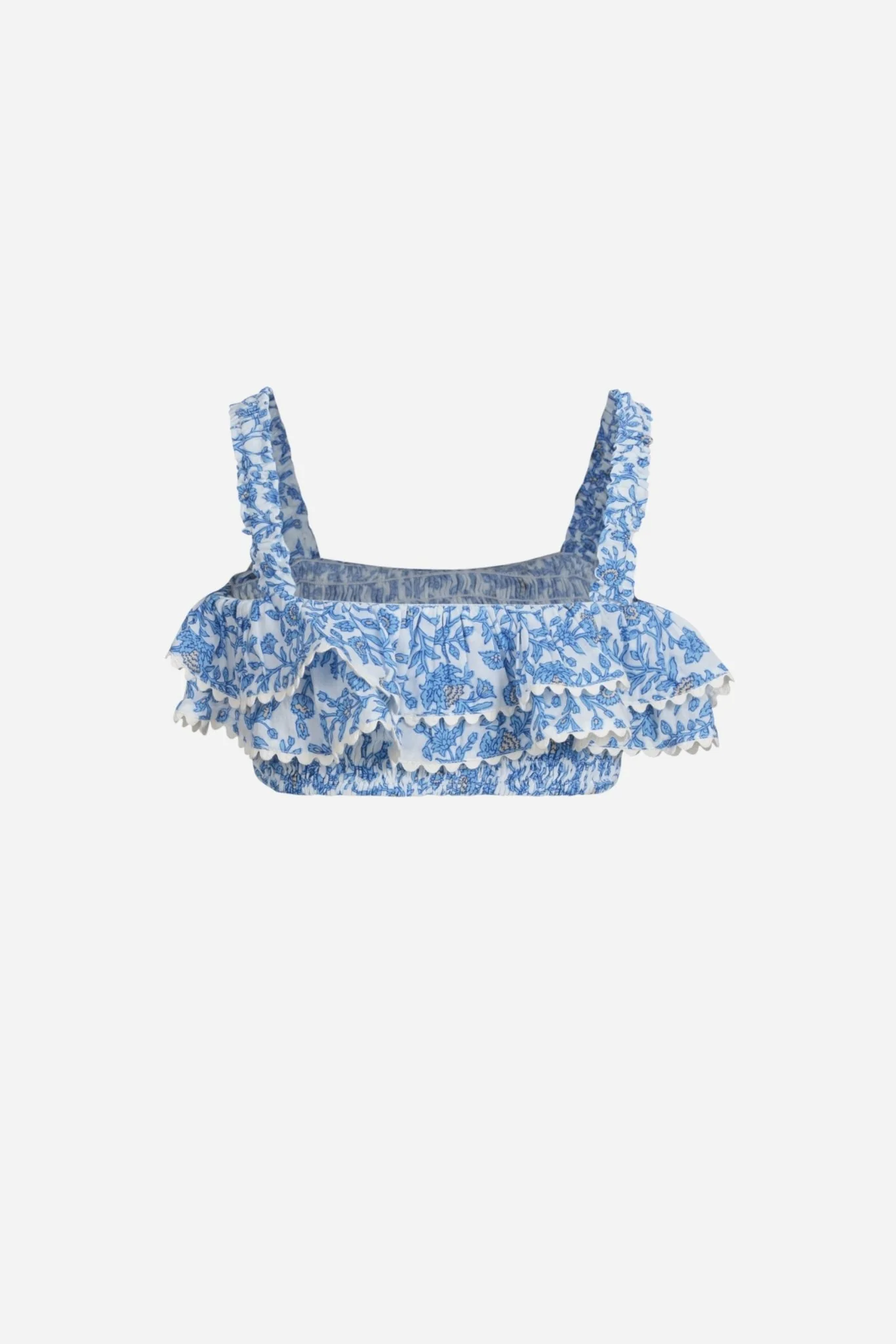 Top Chiara for girls - Blue Lazuli - Image 2