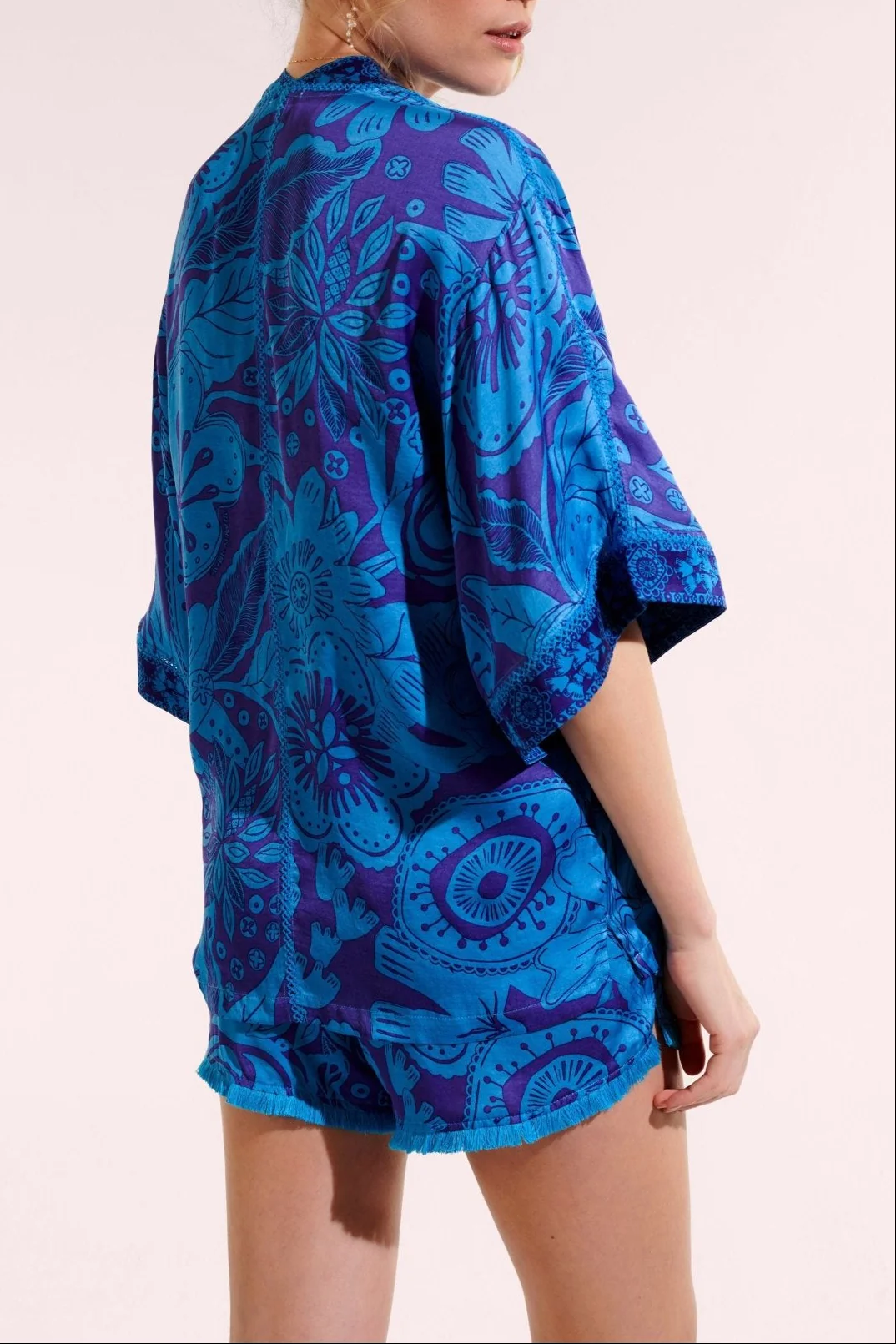 Kimono Bel - Blue Gauguin - Image 3