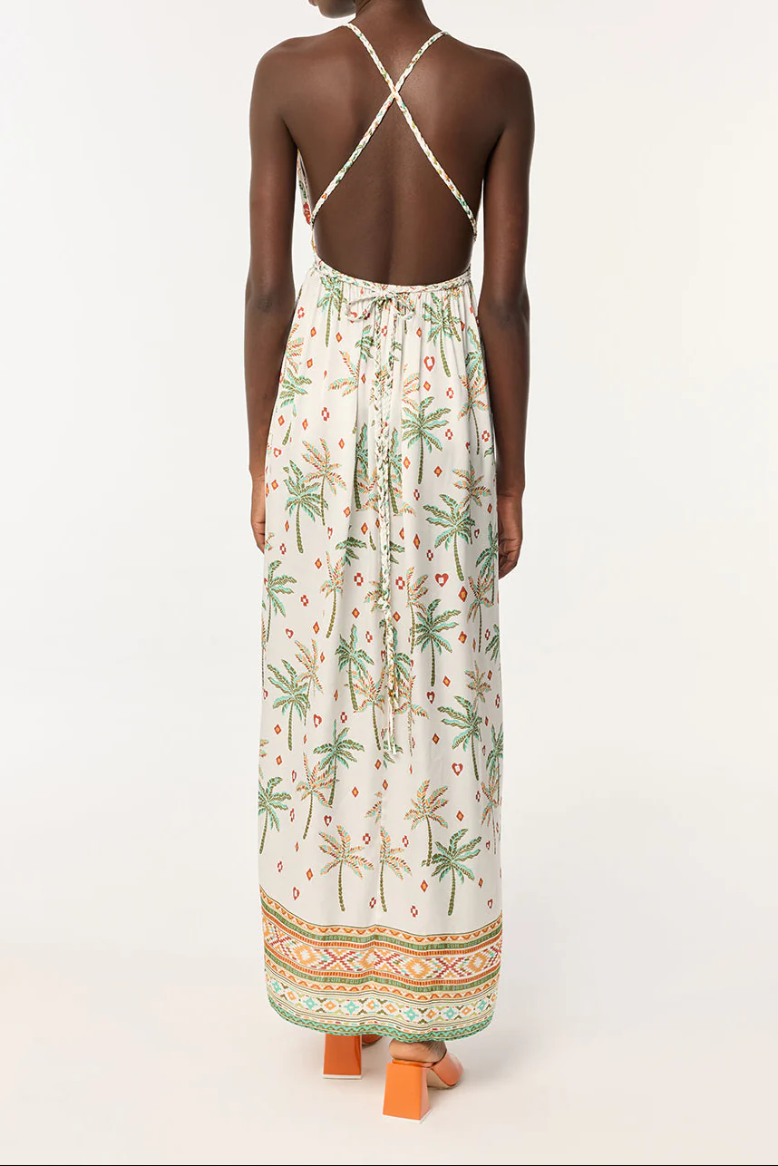 Long Dress Calla - Green Equator - Image 3