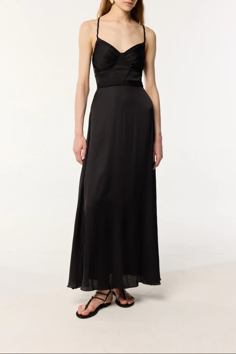 Long Dress Cara - Black