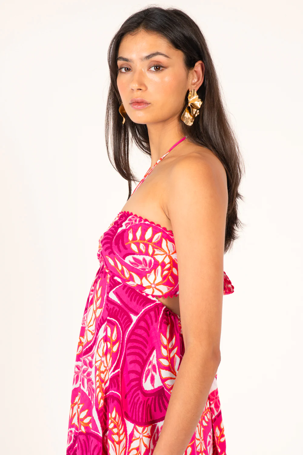 Long Dress Carla - Pink Holy Snake - Image 4