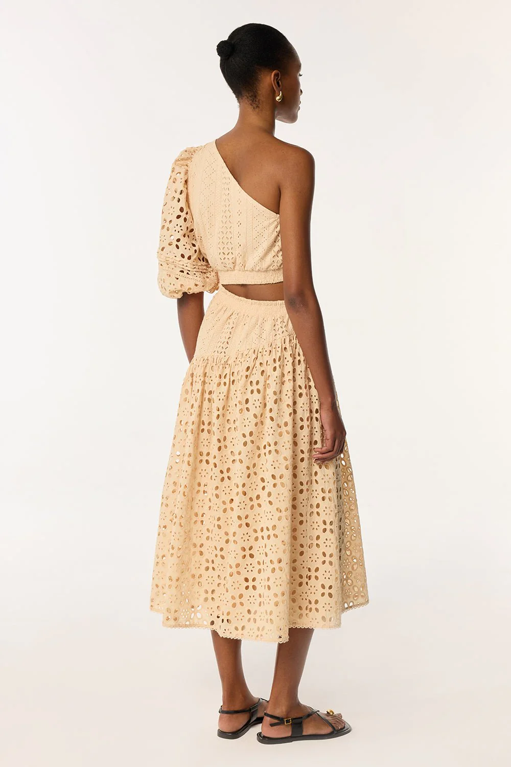Long Dress Chantal - Cream - Image 3
