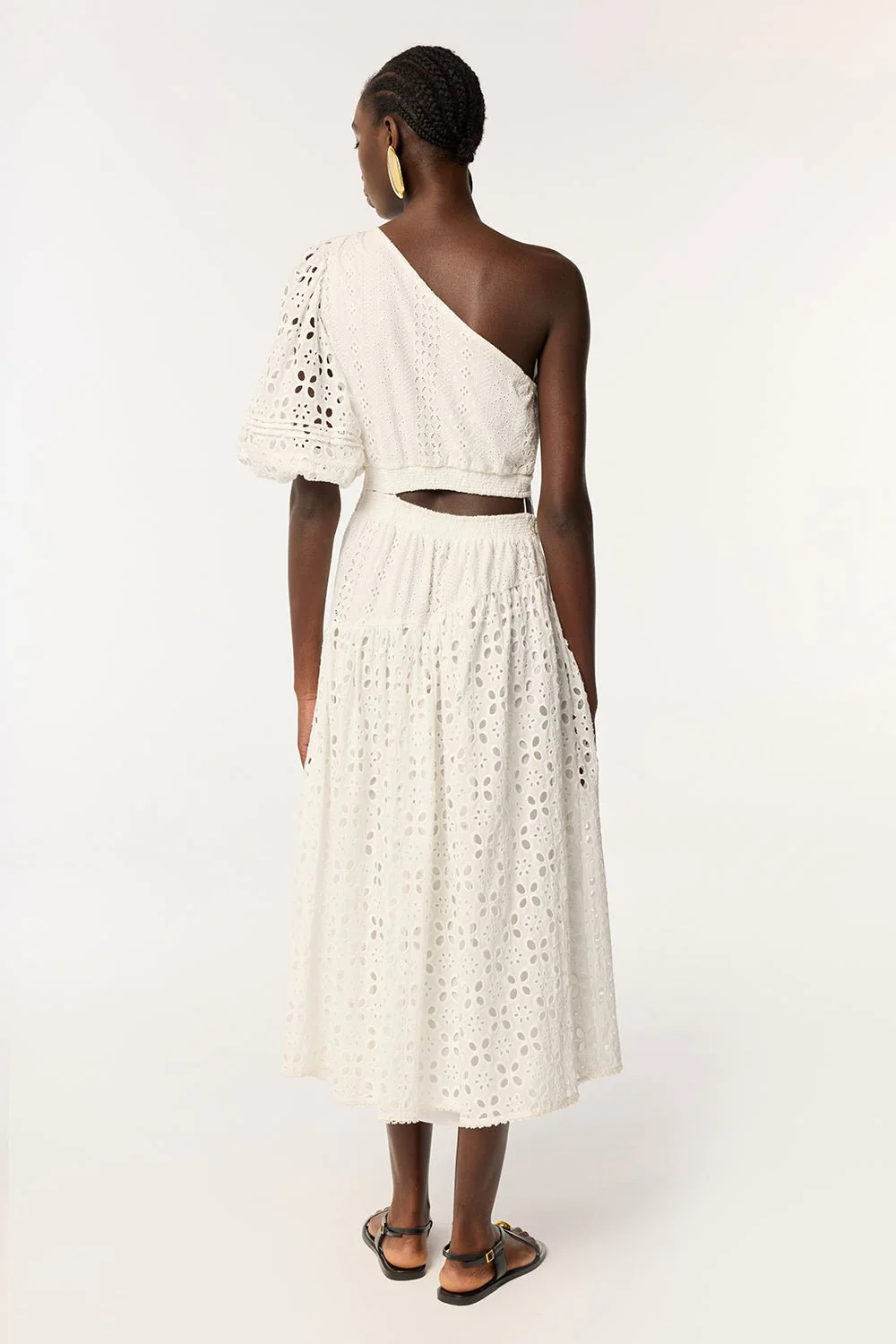 Long Dress Chantal - Natural White - Image 3