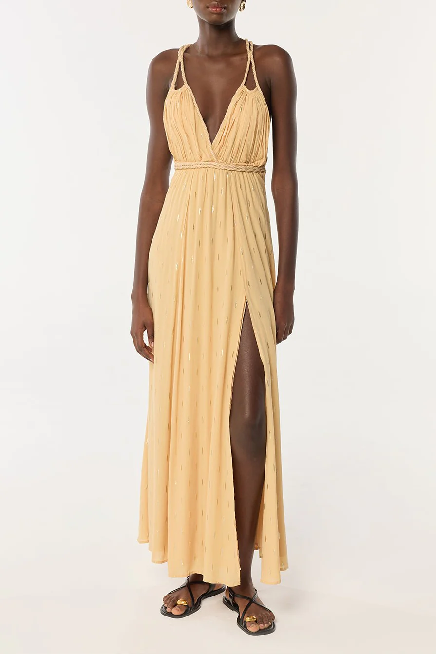 Long Dress Collette - Cream - Image 2