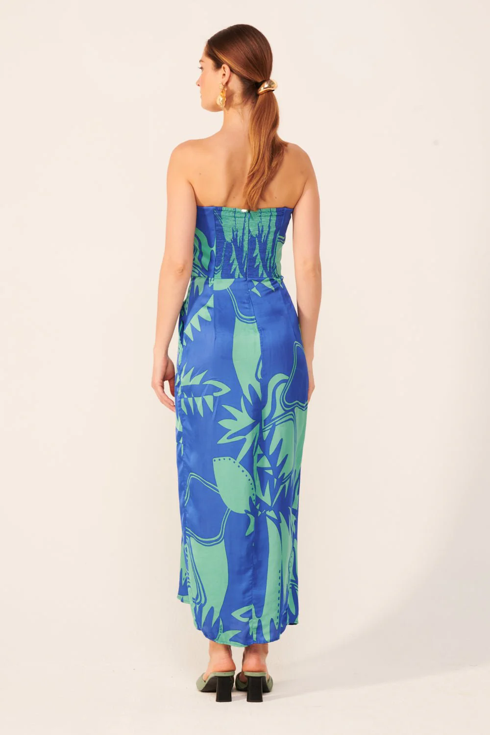Long Dress Collina - Blue Oasis - Image 3