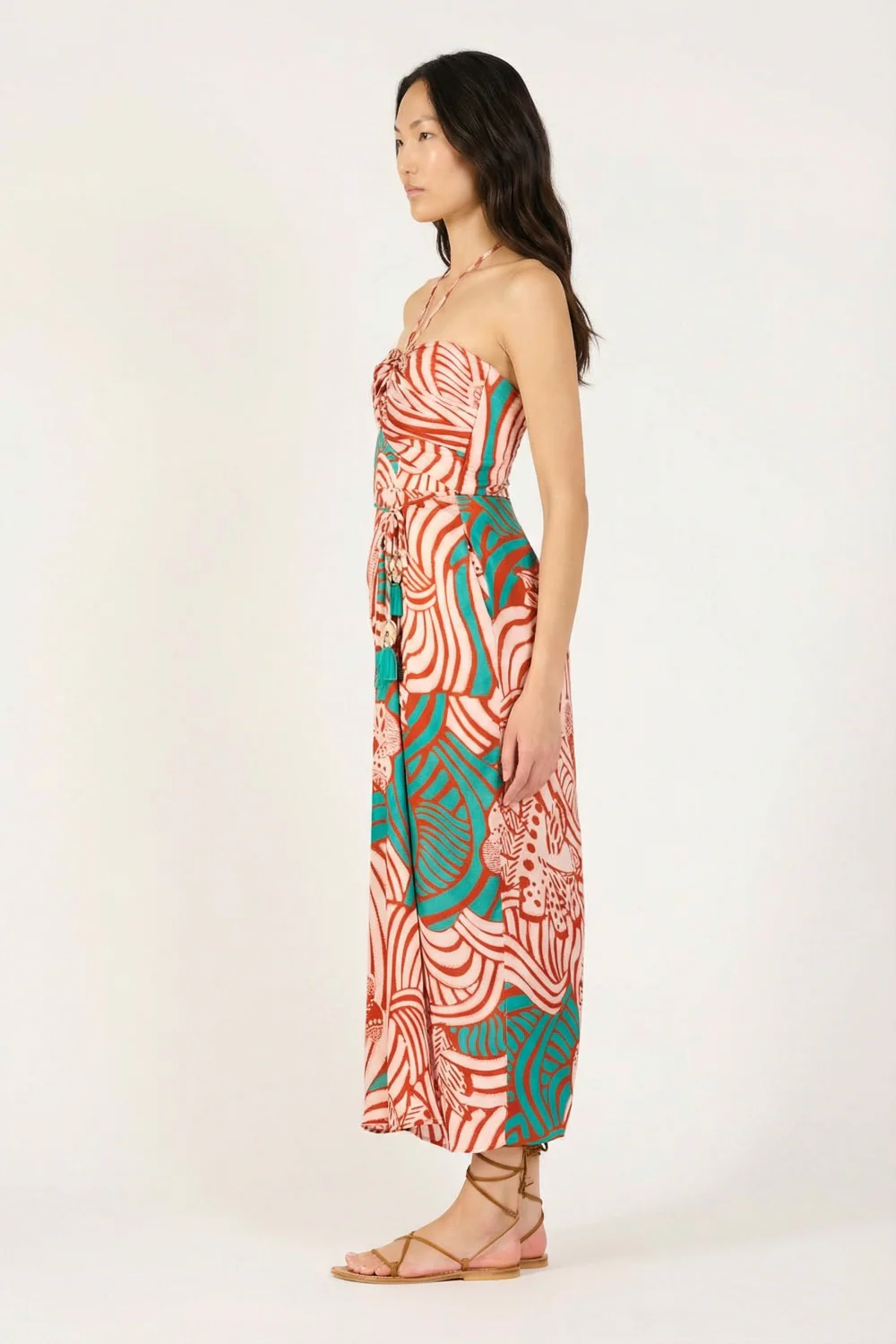 Long Dress Collina - Brick Japonism - Image 3