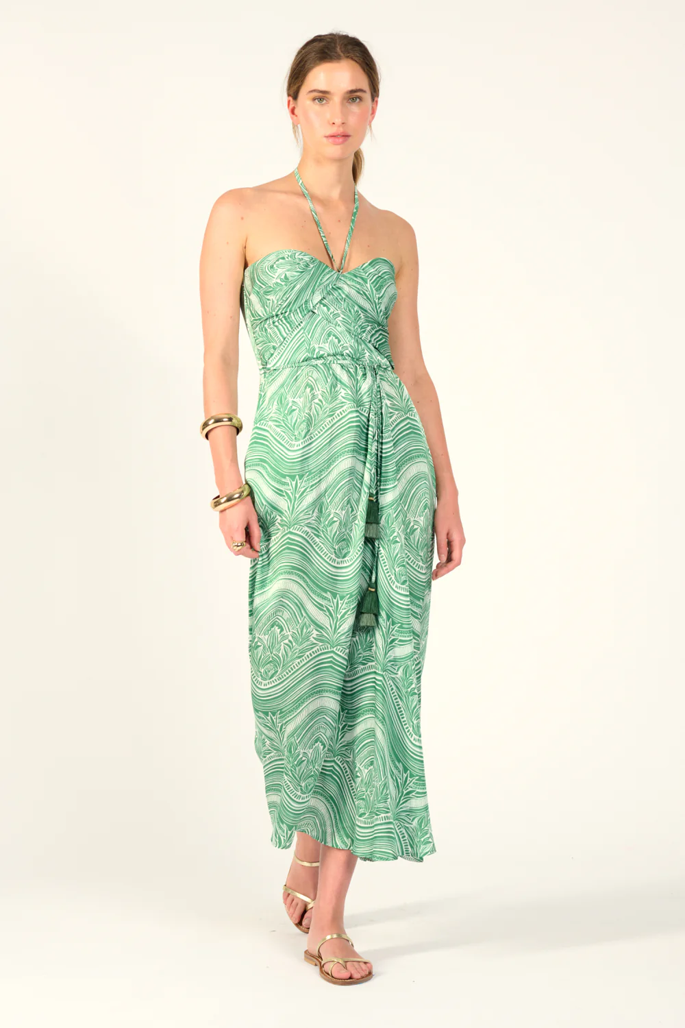 Long Dress Collina - Sage Moryana