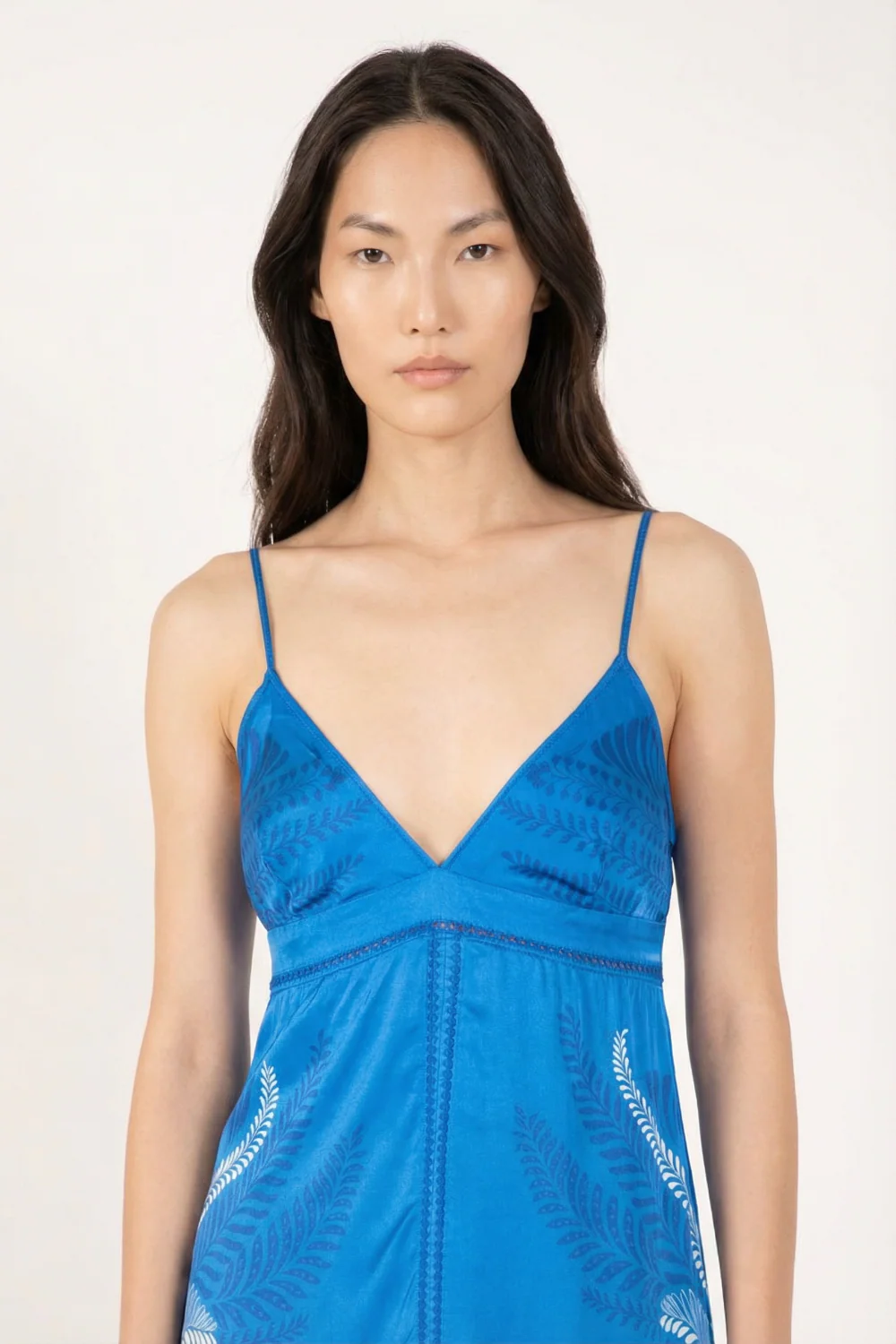 Long Dress Denise - Blue Oolong - Image 2