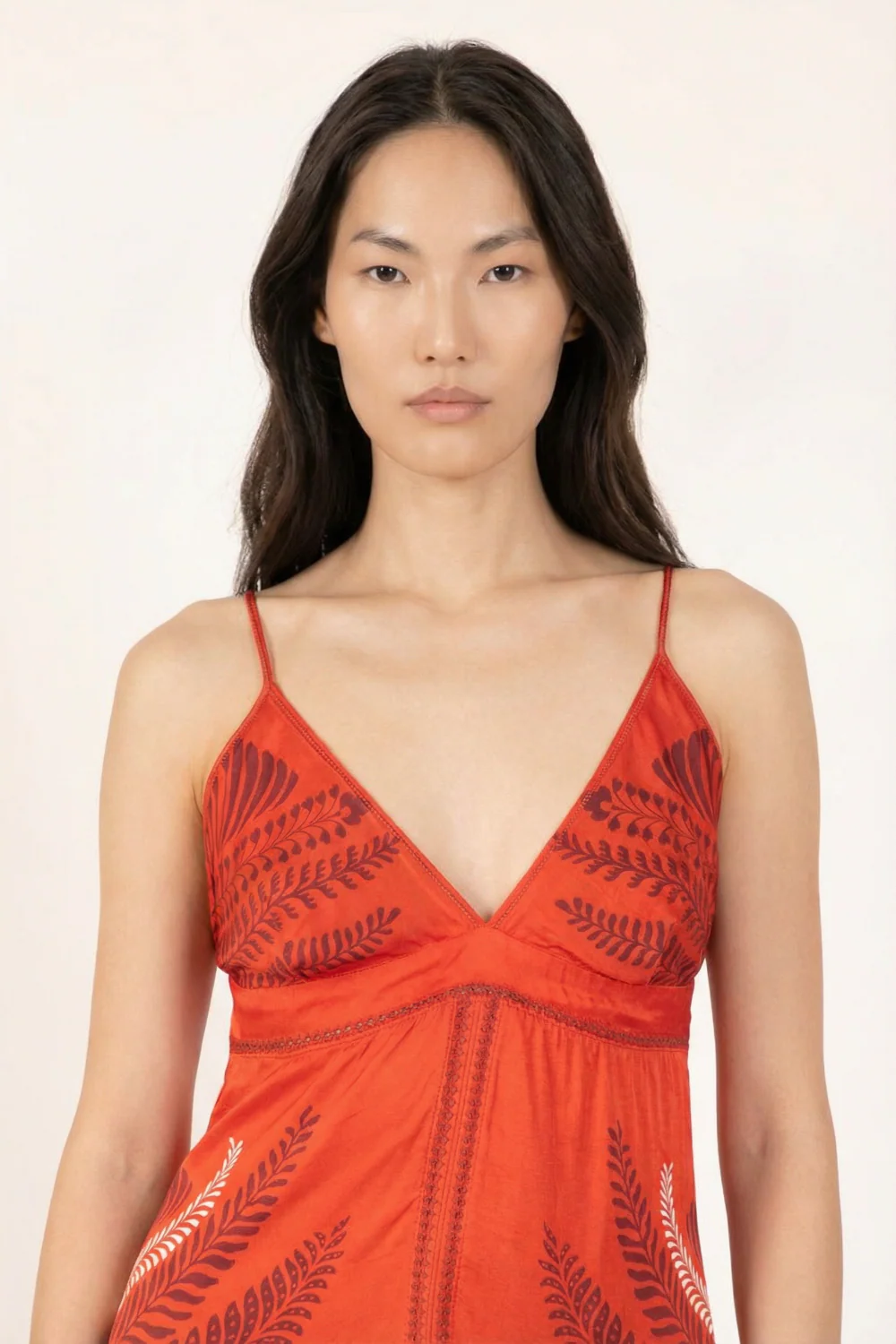 Long Dress Denise - Orange Oolong - Image 3