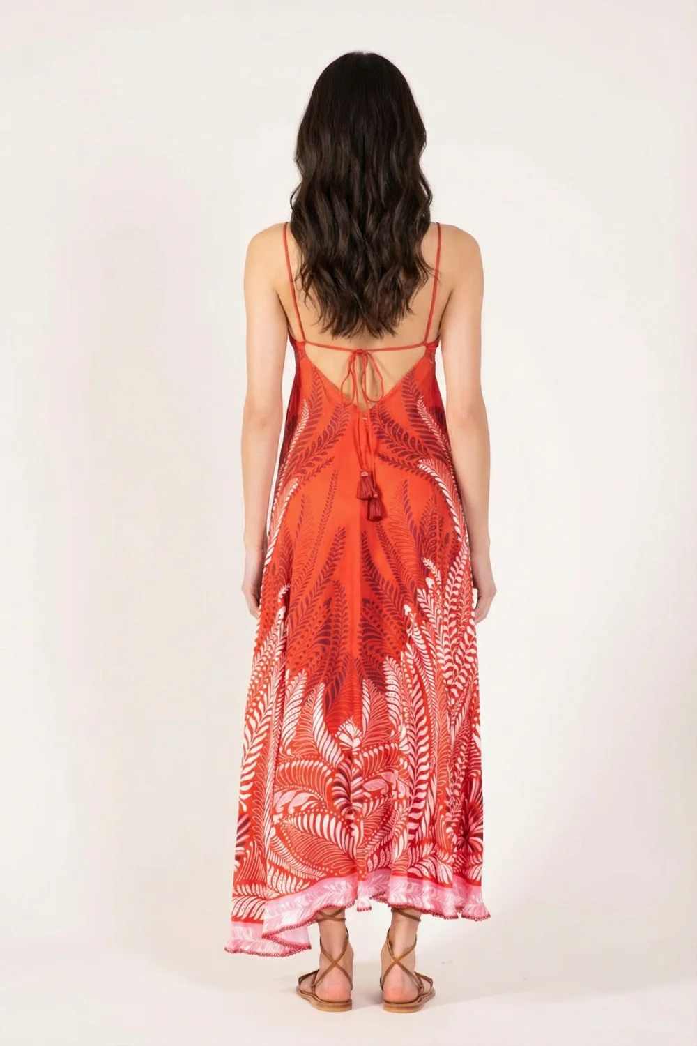 Long Dress Denise - Orange Oolong - Image 4