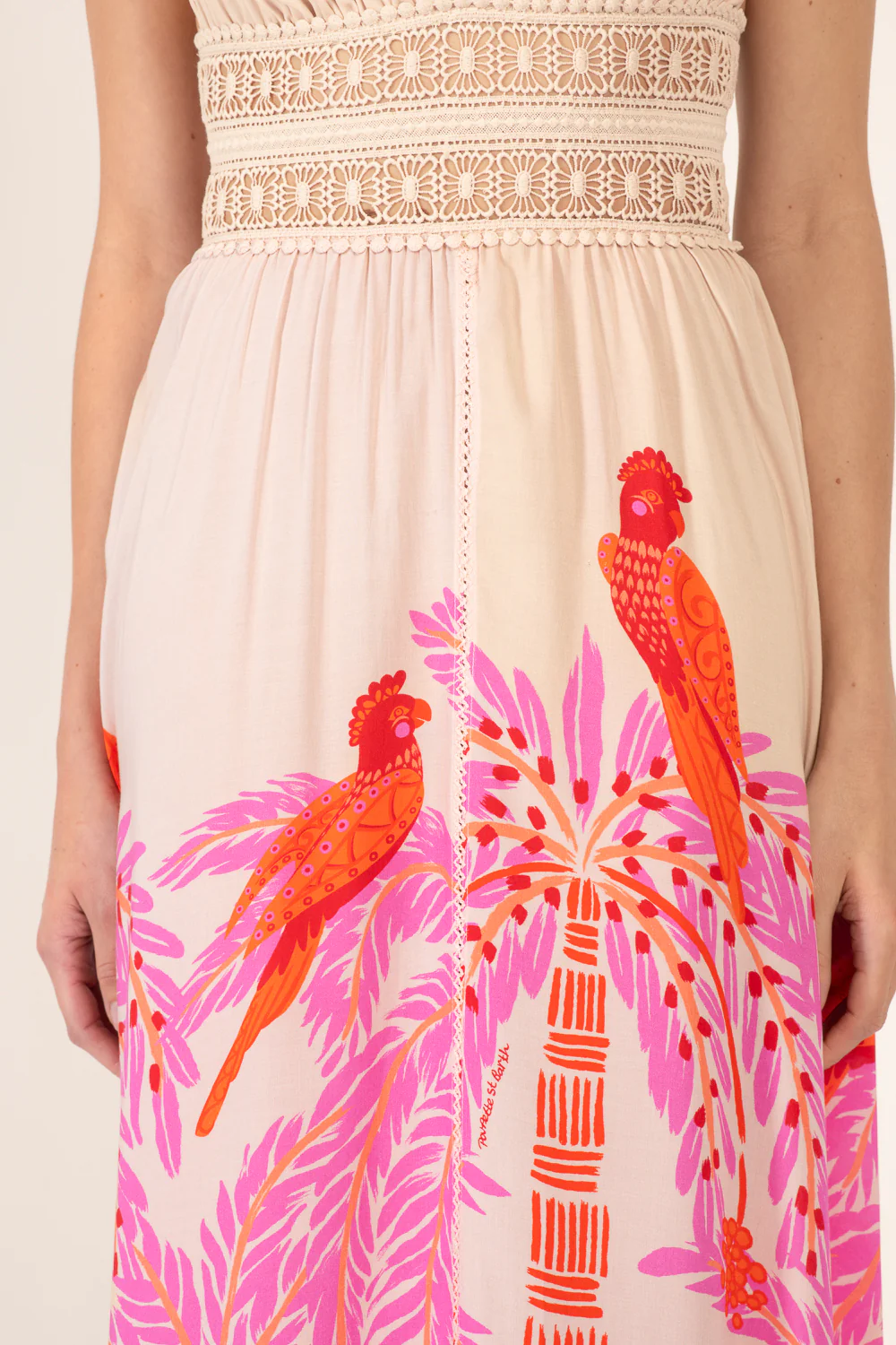 Long Dress Havana - Pink Palmrott - Image 5