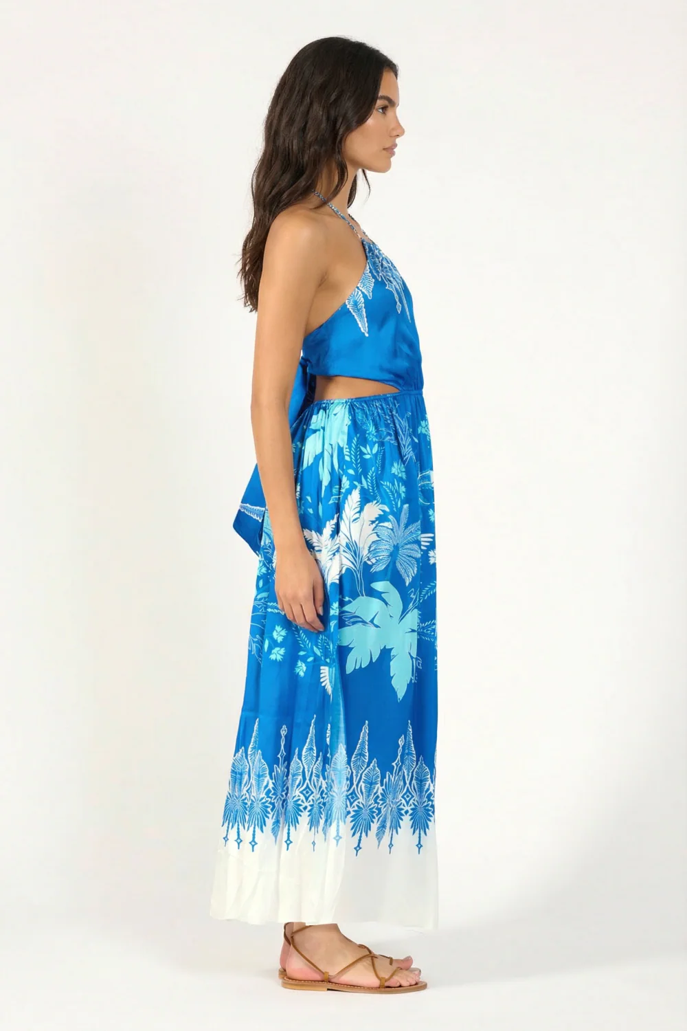 Long Dress Isore - Blue Canopy - Image 2