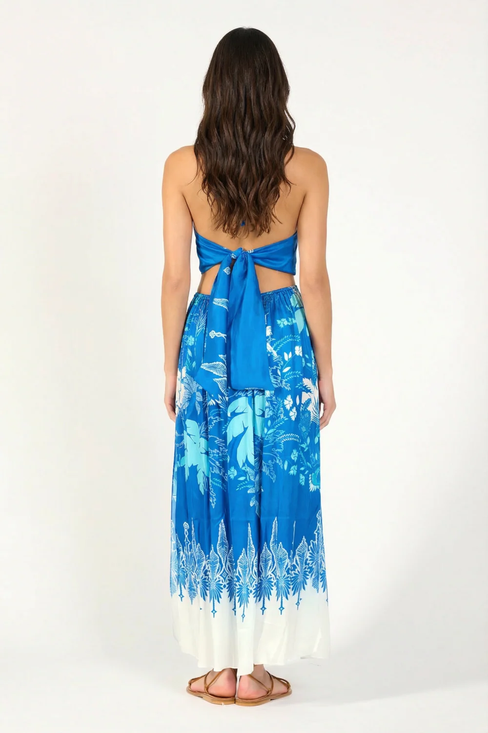 Long Dress Isore - Blue Canopy - Image 3