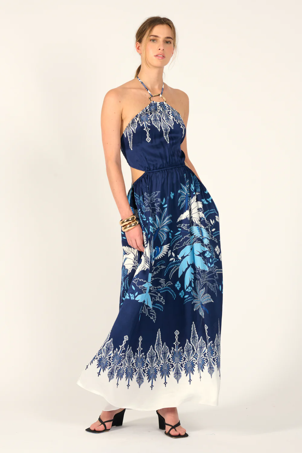 Long Dress Isore - Navy Canopy