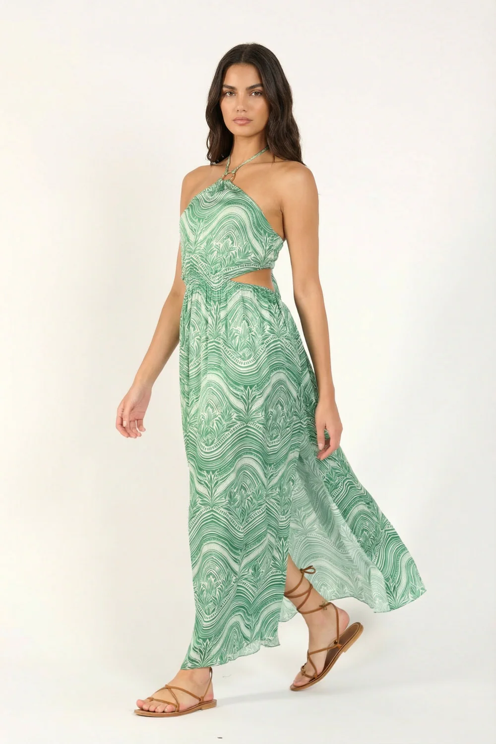 Long Dress Isore - Sage Moryana