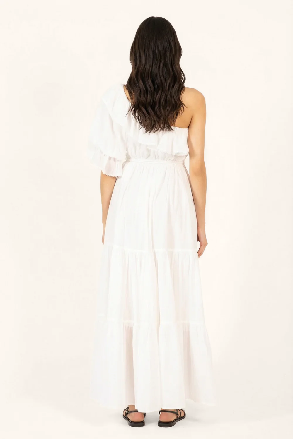 Long Dress Jay - Natural White - Image 5