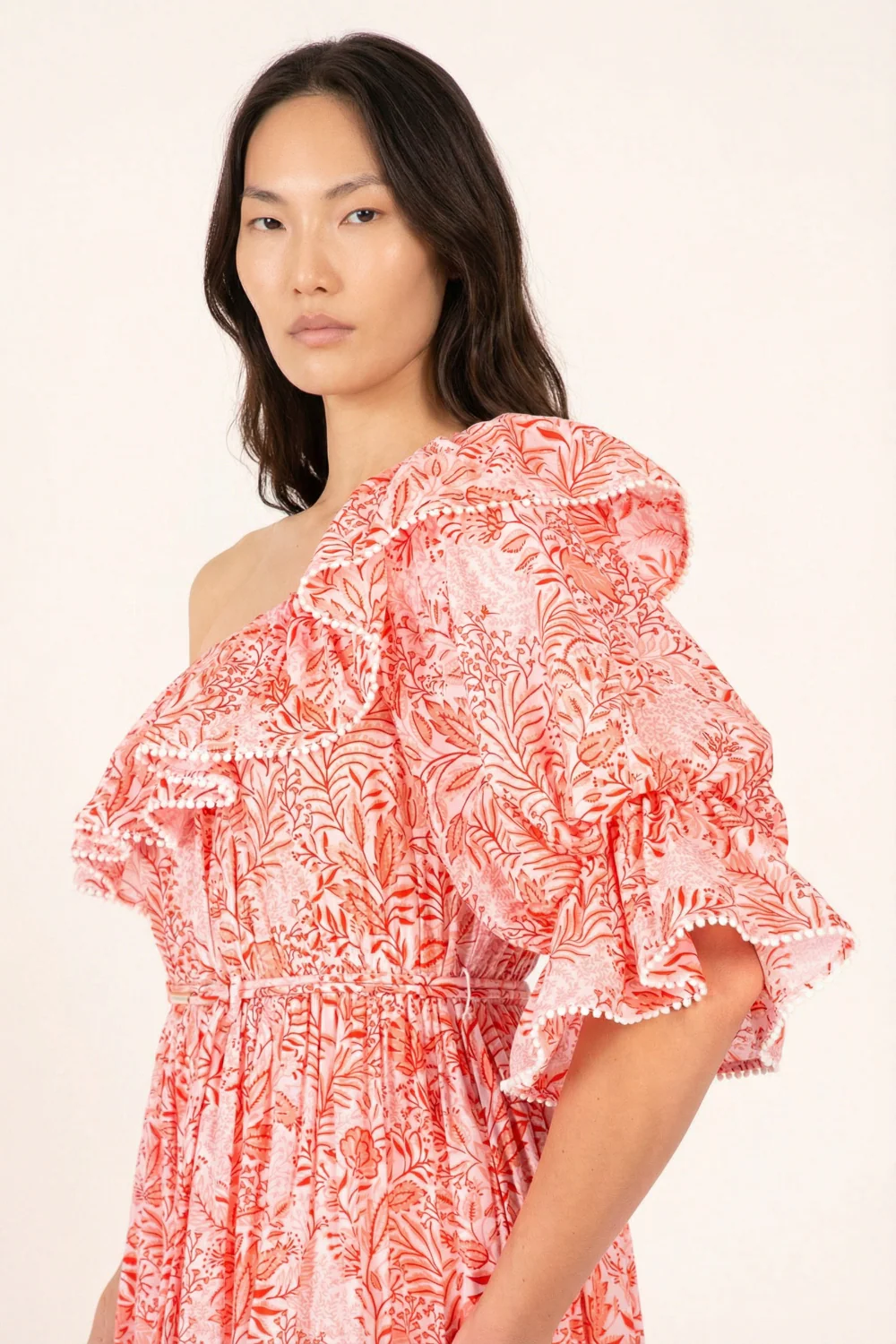 Long Dress Jay - Orange Palmarosa - Image 2