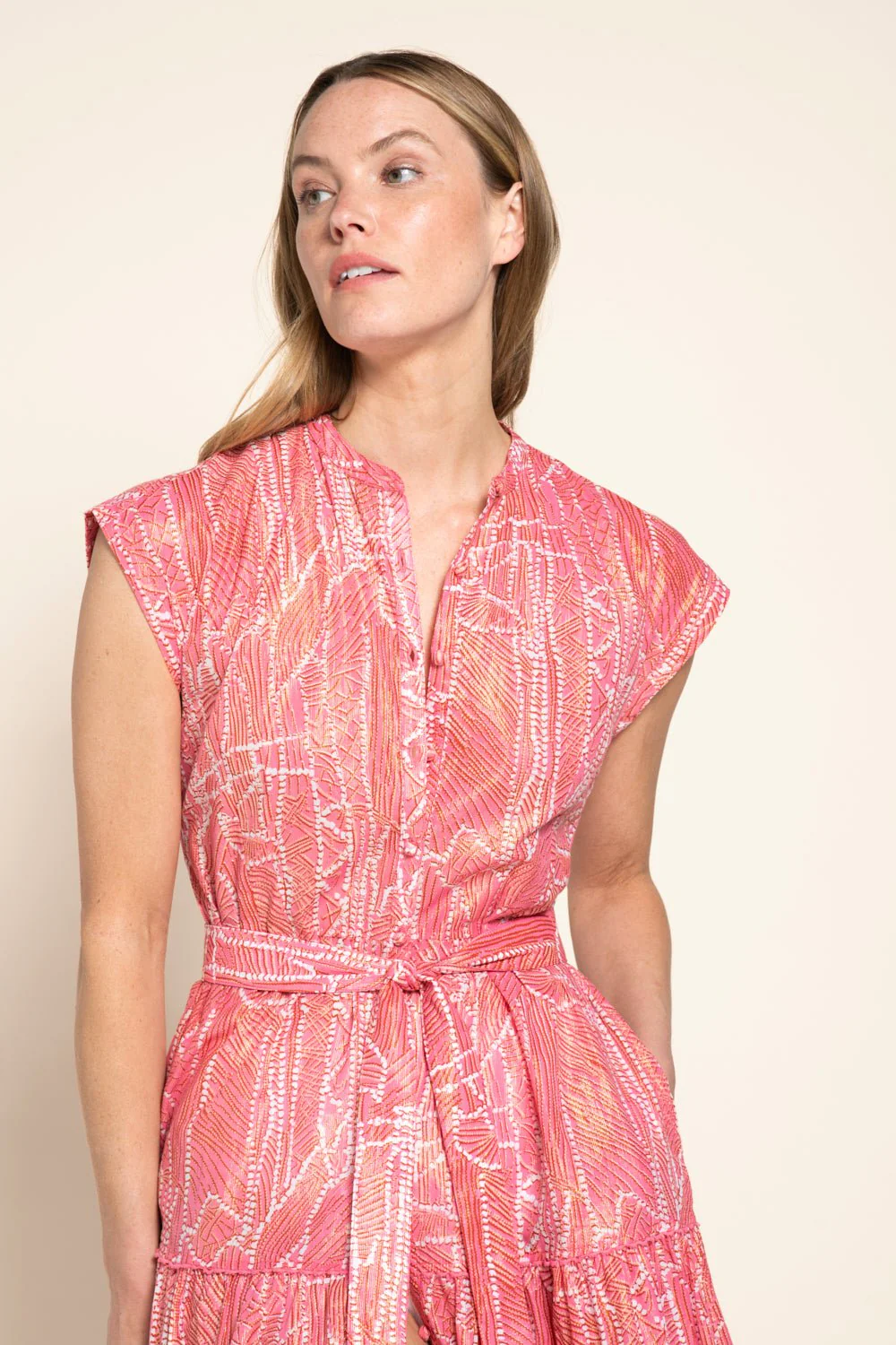 Long Dress Kora - Pink Akoya - Image 2