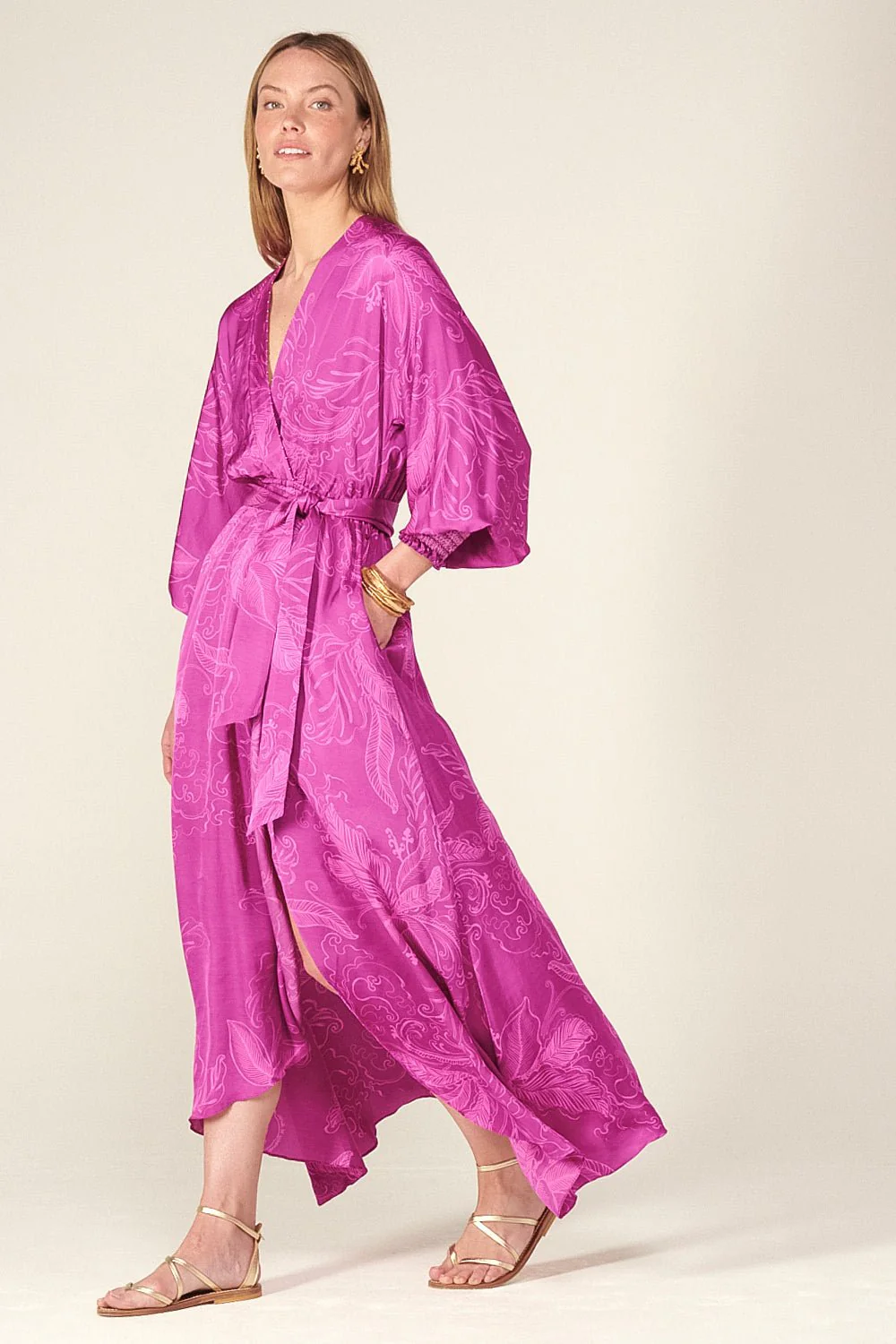 Long Dress Kristen - Purple Reef