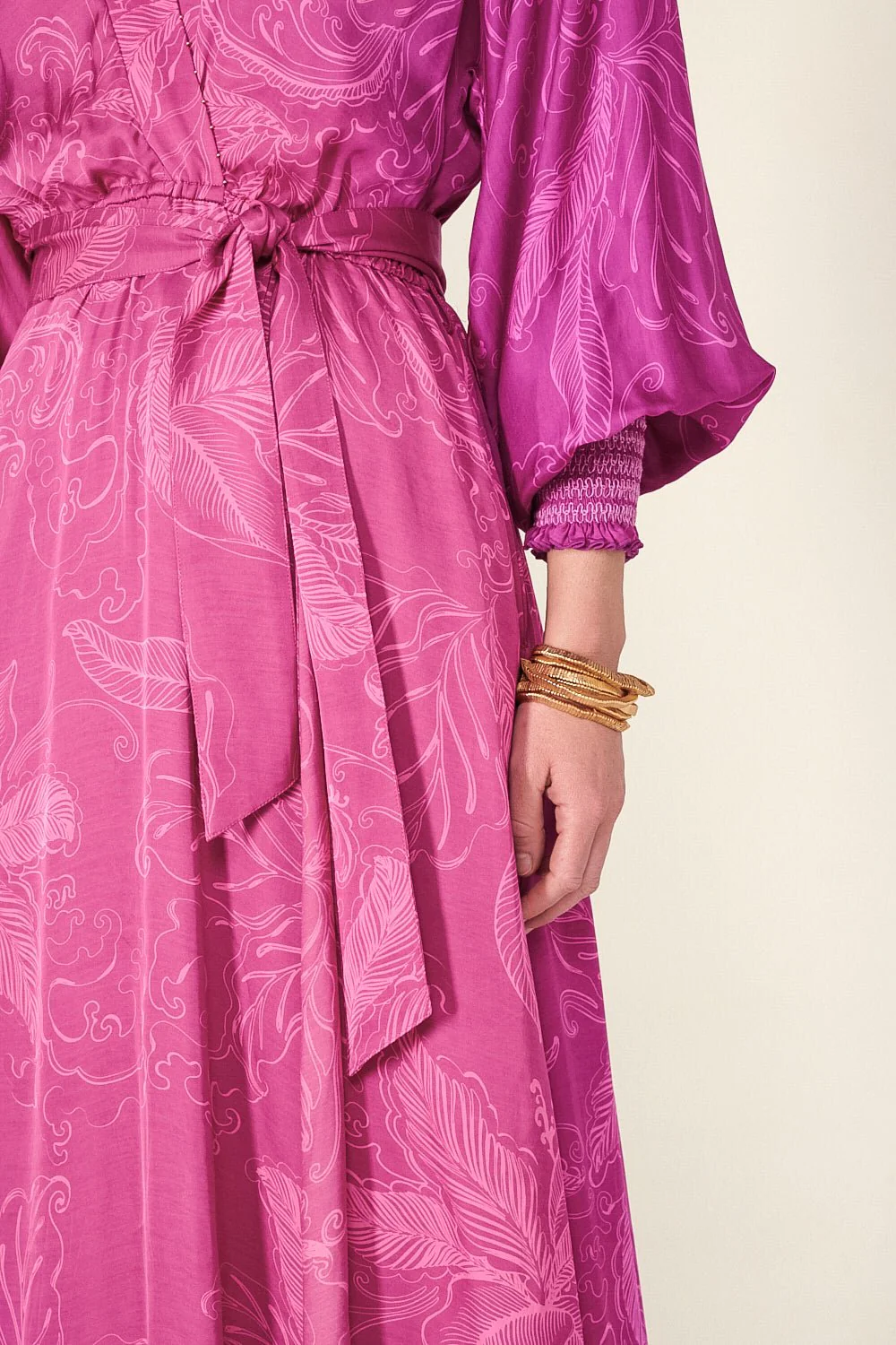 Long Dress Kristen - Purple Reef - Image 4