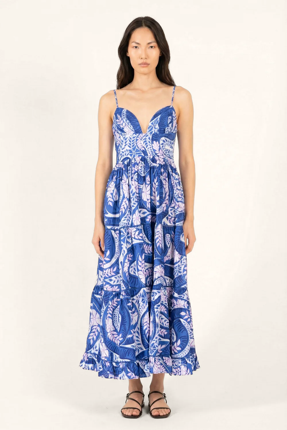 Long Dress Milena - Blue Holy Snake