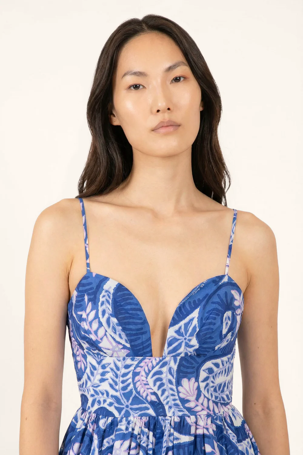 Long Dress Milena - Blue Holy Snake - Image 2