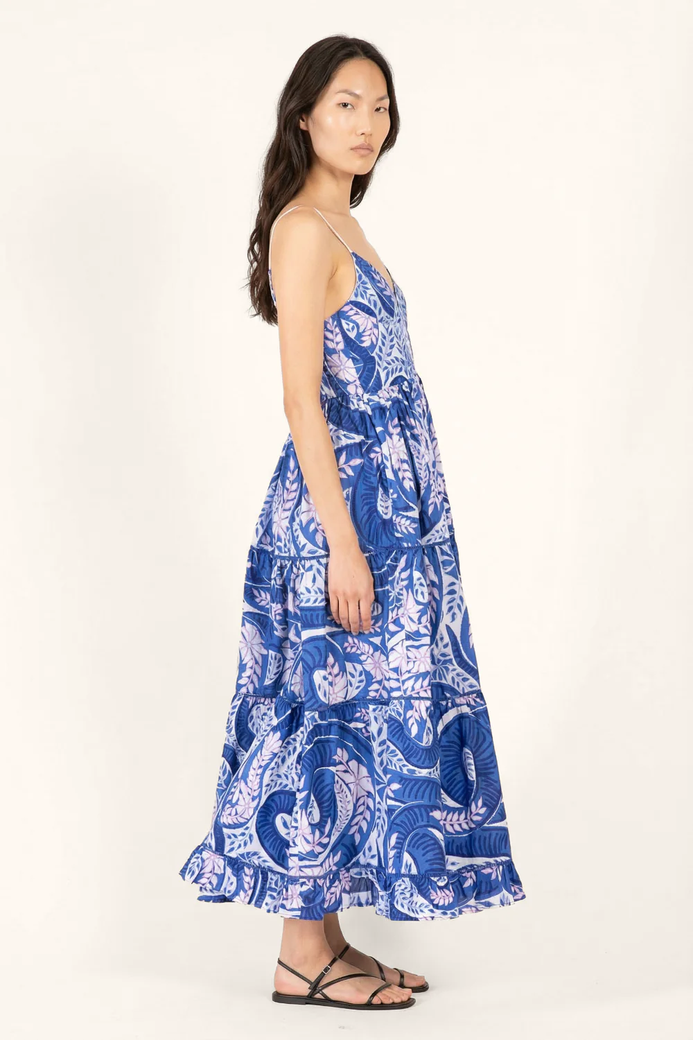 Long Dress Milena - Blue Holy Snake - Image 3