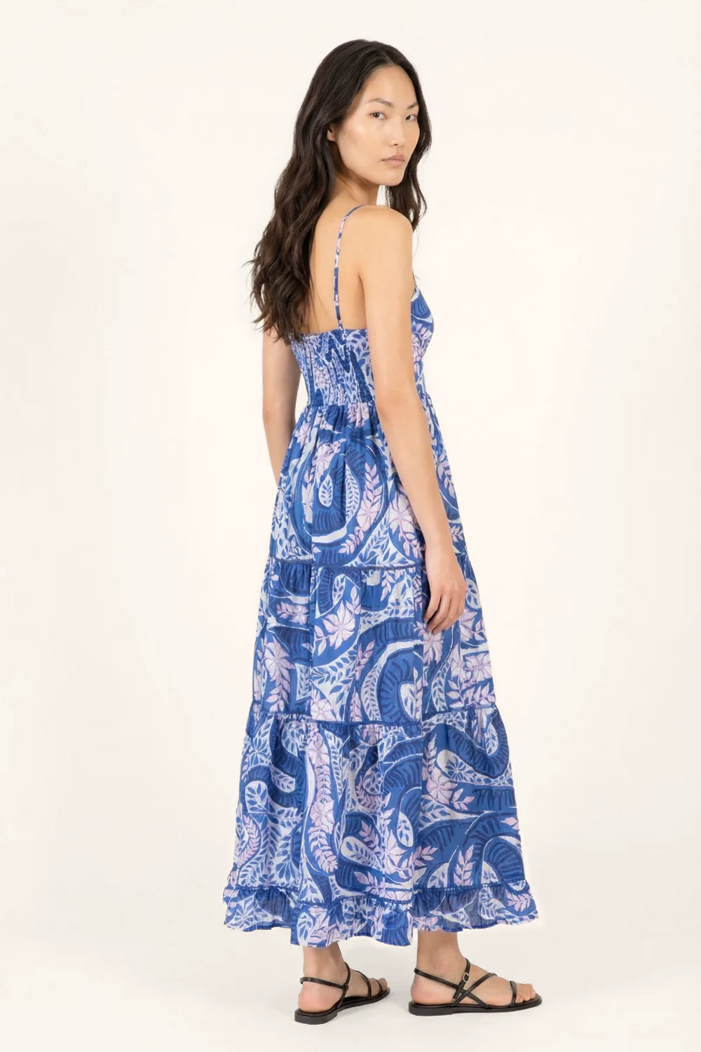 Long Dress Milena - Blue Holy Snake - Image 4