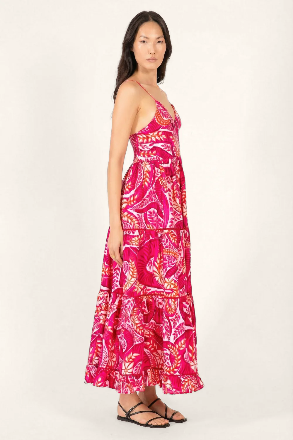 Long Dress Milena - Pink Holy Snake - Image 4