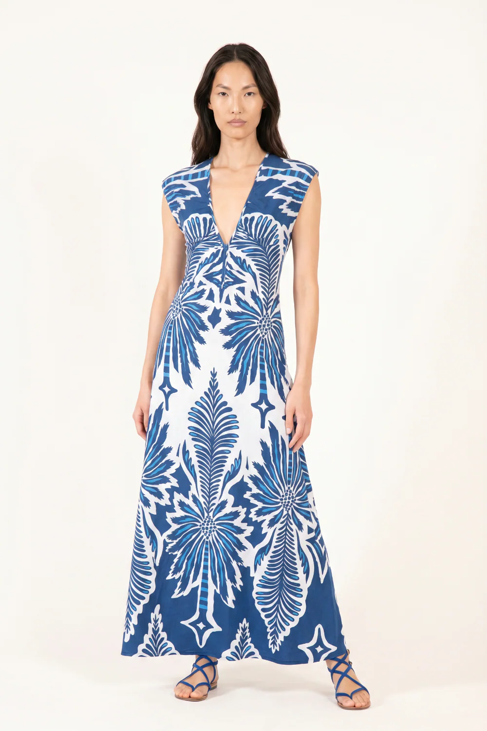 Long Dress Nova - Navy Cartagena - Image 2