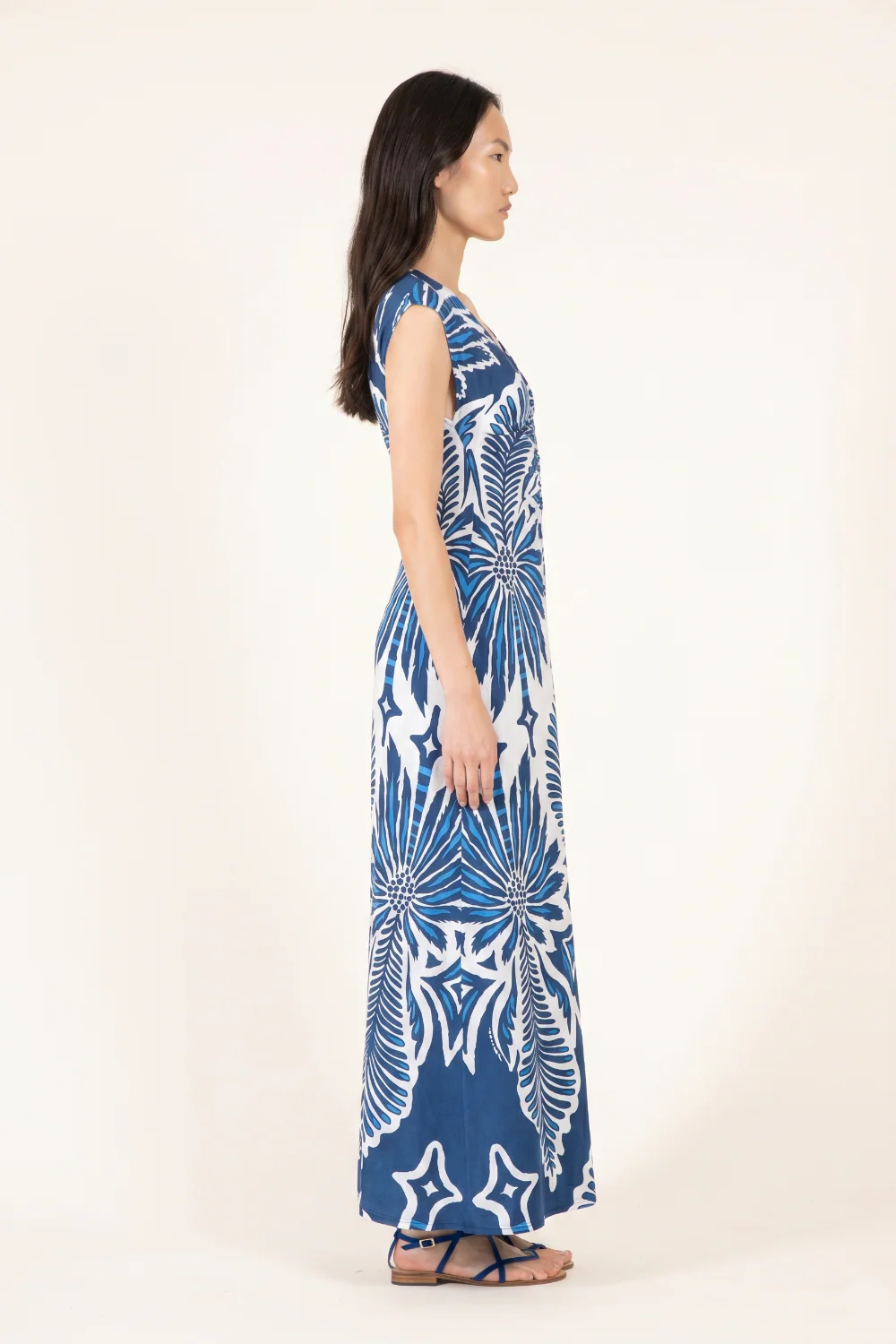 Long Dress Nova - Navy Cartagena - Image 3