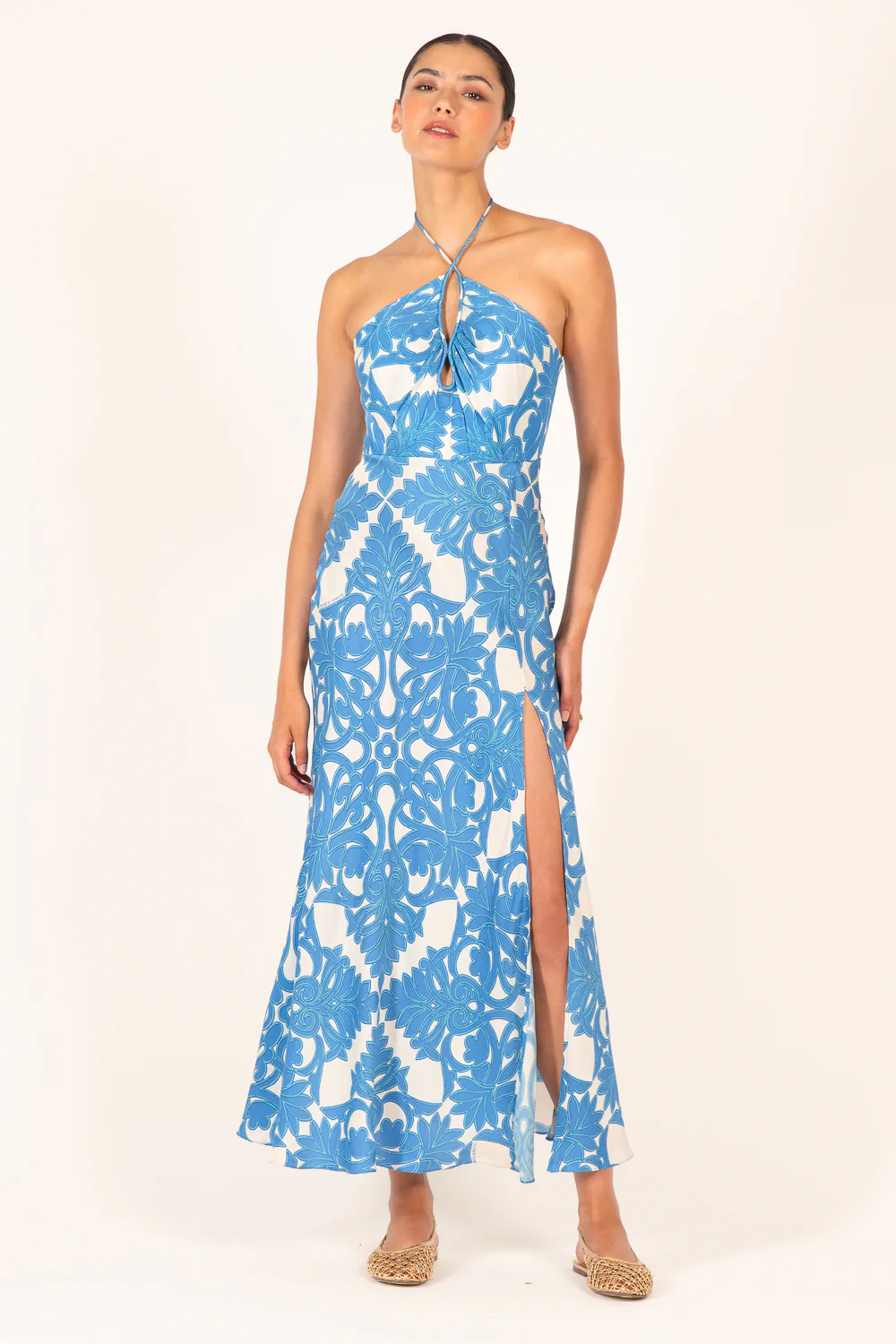Long Dress Stella - Blue Mantra - Image 3