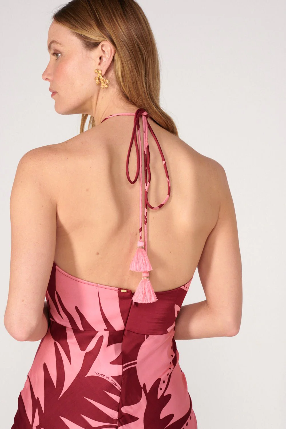 Long Dress Stella - Bordo Oasis - Image 4