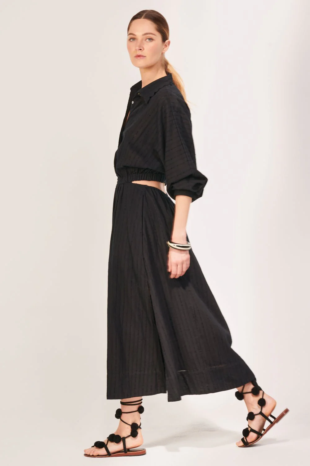 Long Dress Sunniva - Black - Image 3