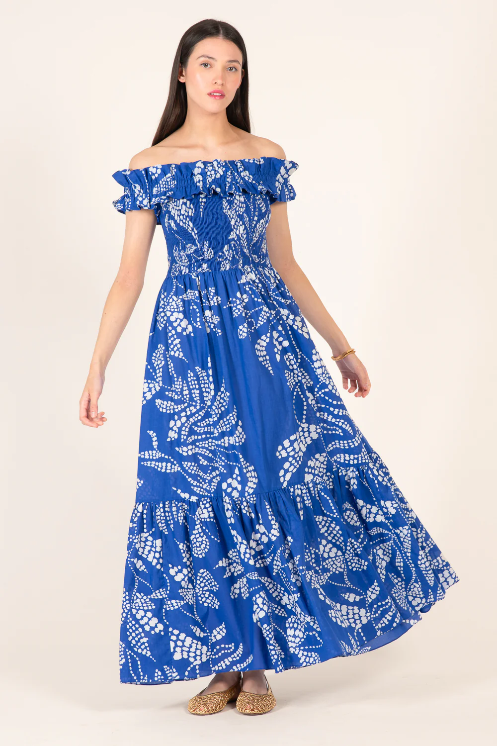 Long Dress Suzanne - Blue Austral - Image 3