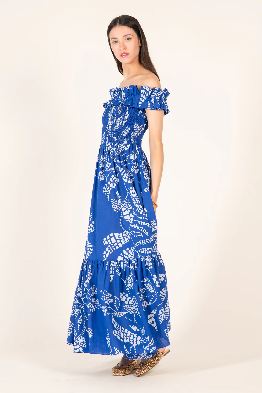 Long Dress Suzanne - Blue Austral - Image 6